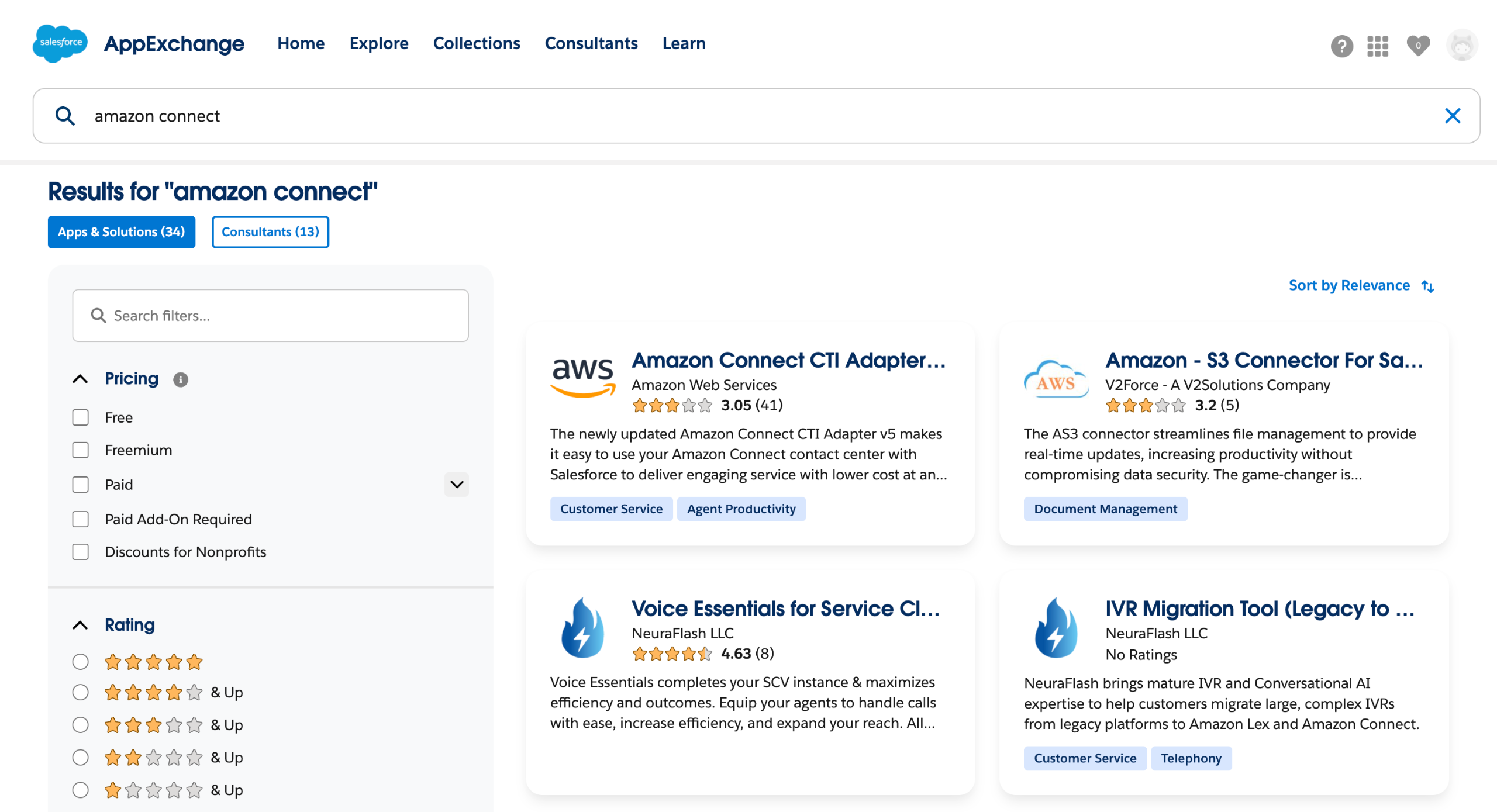 Amazon connect salesforce integration