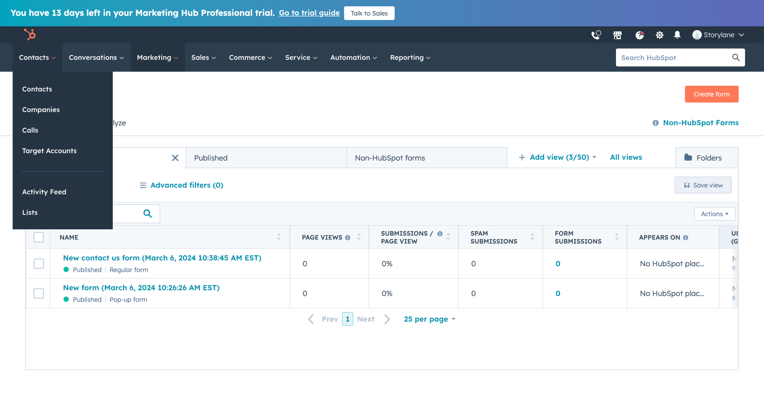 HubSpot - Change Marketing Contact Status