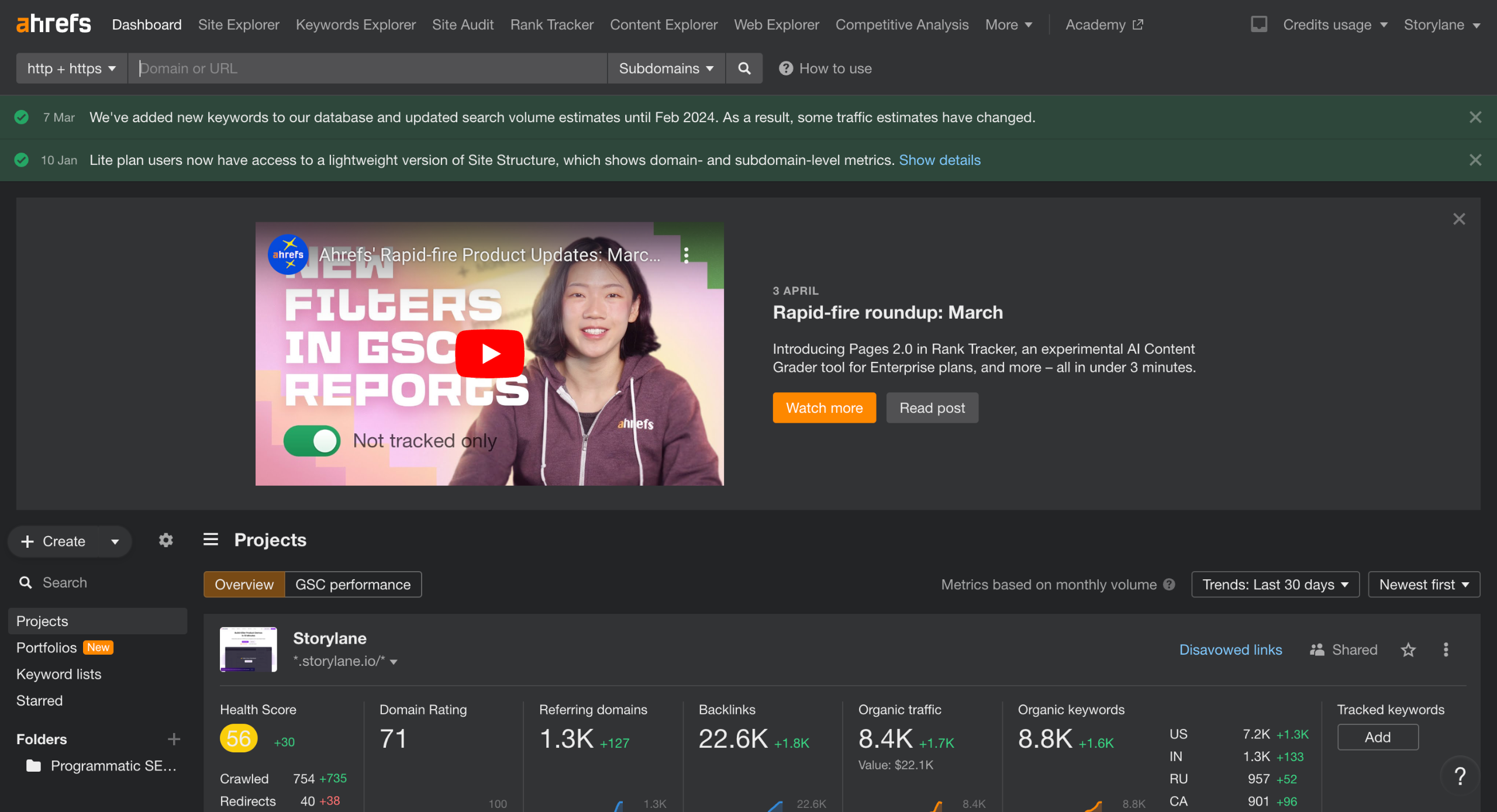 Ahrefs - How to create reports in Ahrefs