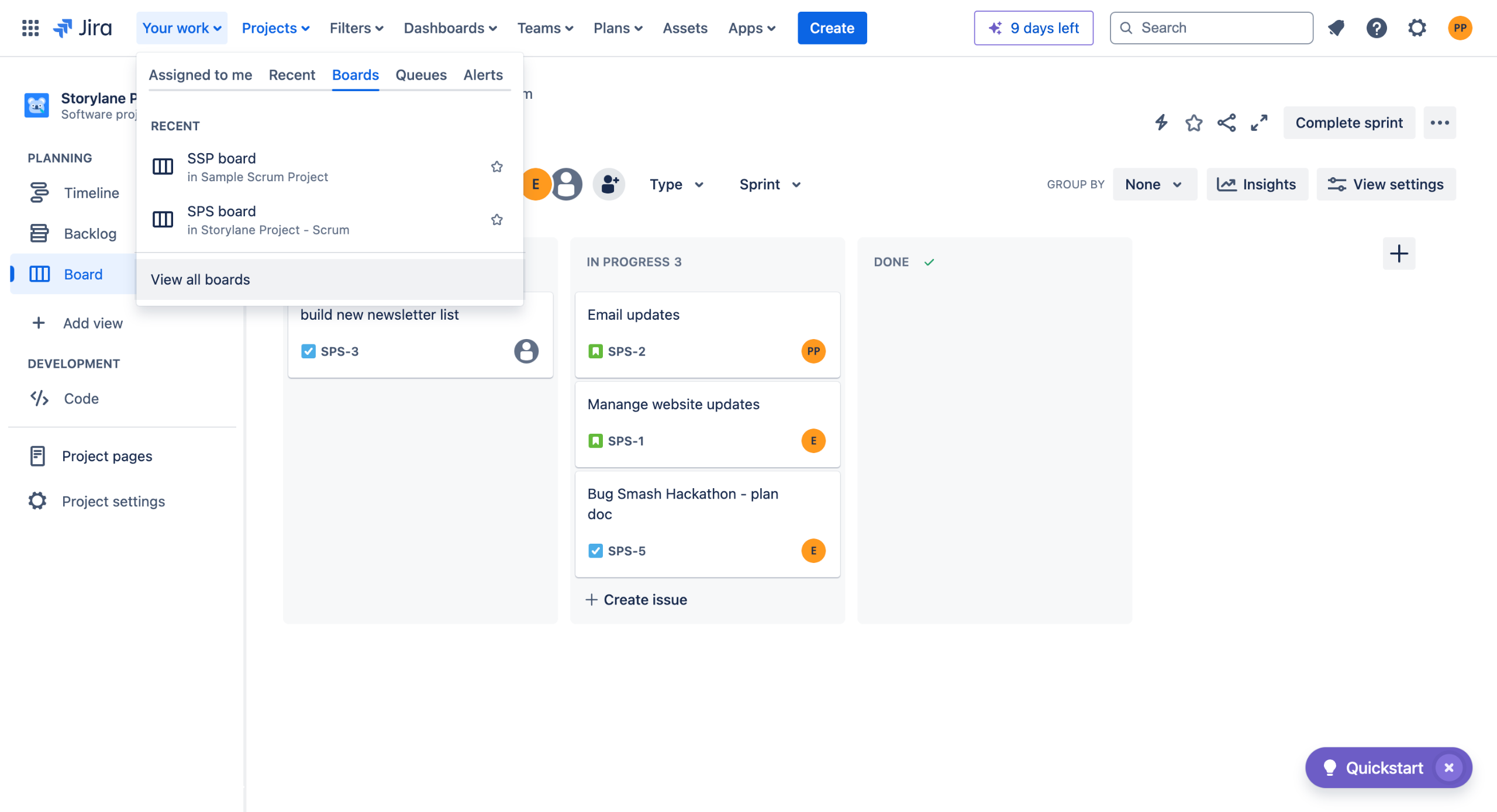 How to delete a kanban board in jira