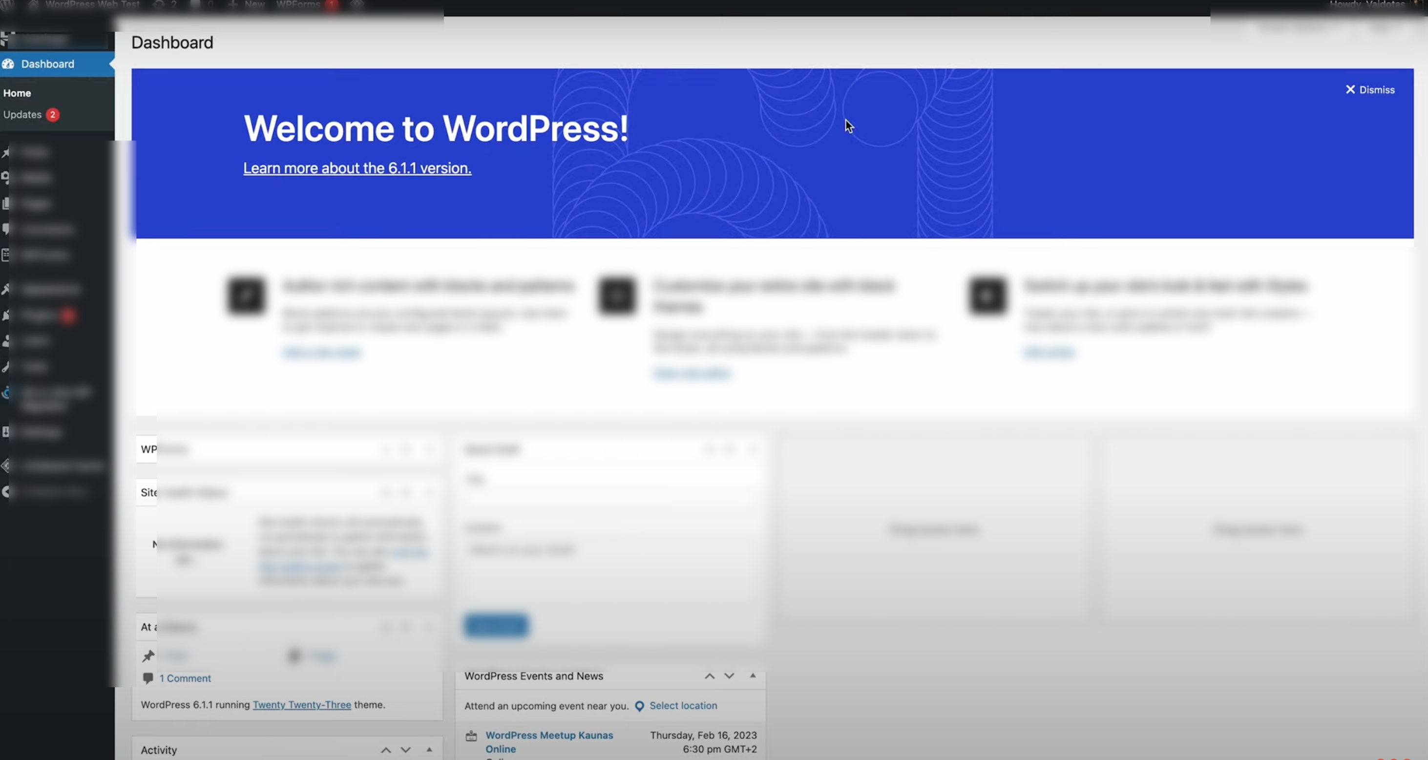 How to Update Wordpress Version