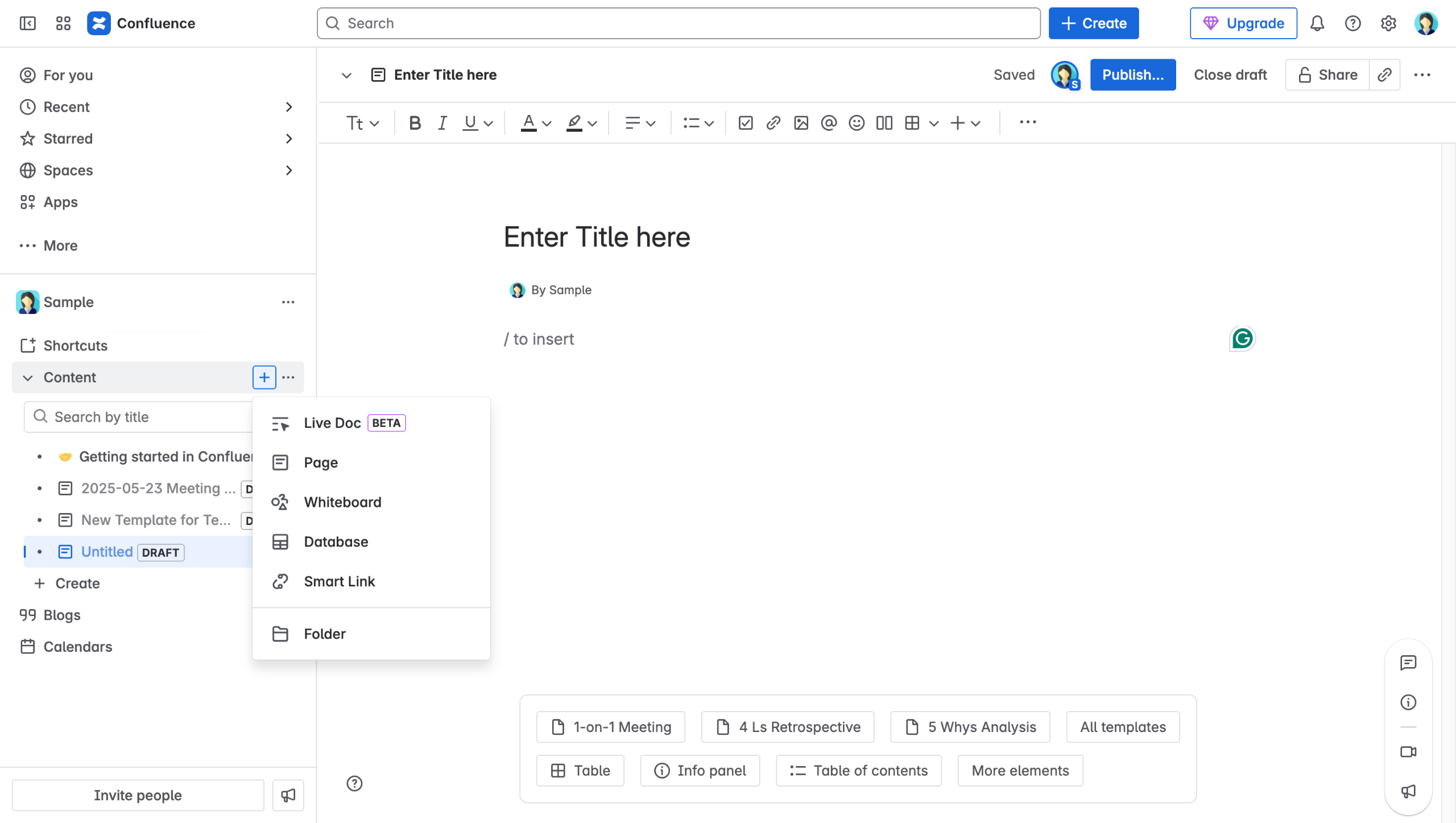 How To Create A Survey In Confluence