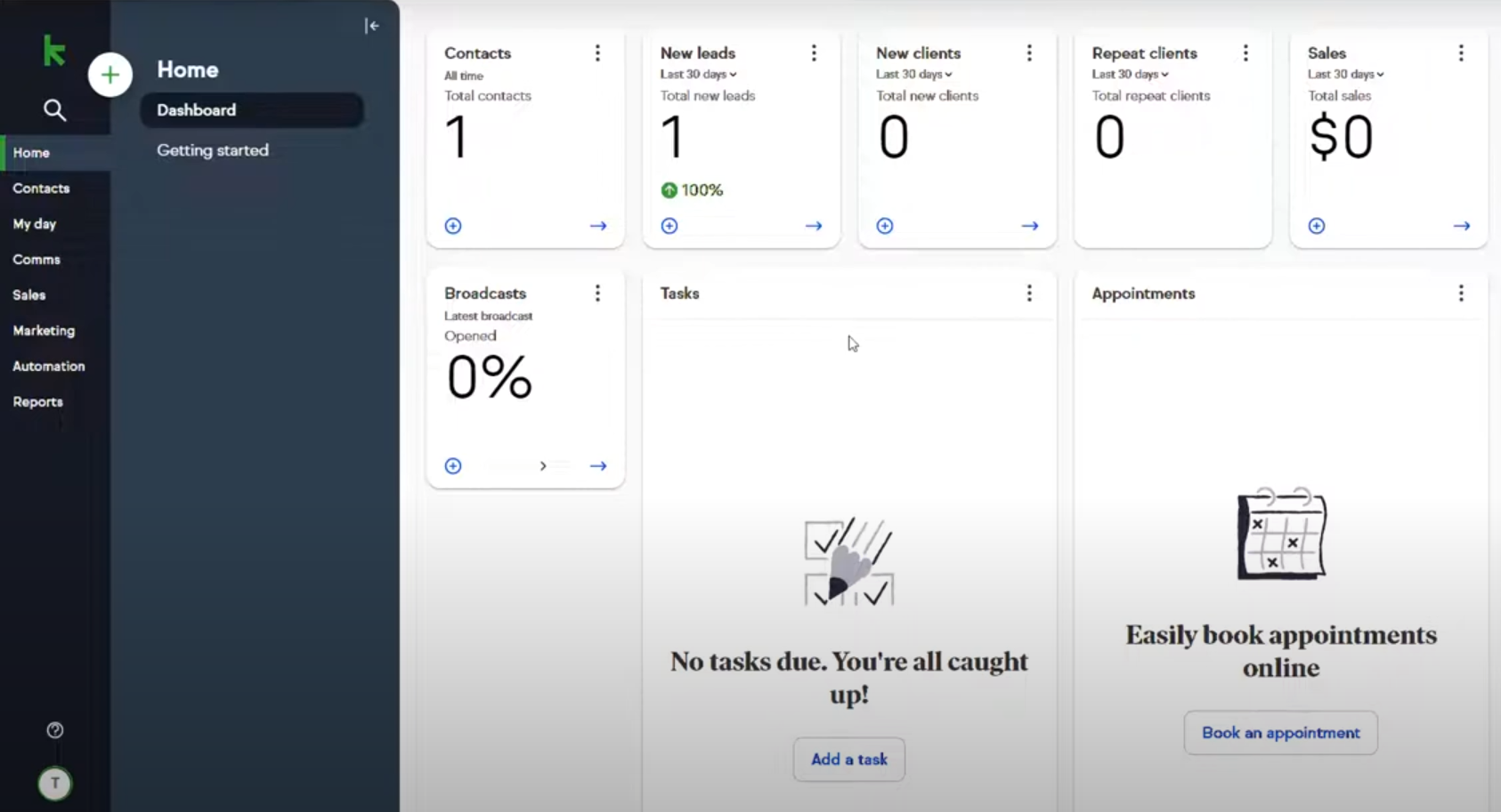 How to Set up Appointment Reminder app in Keap