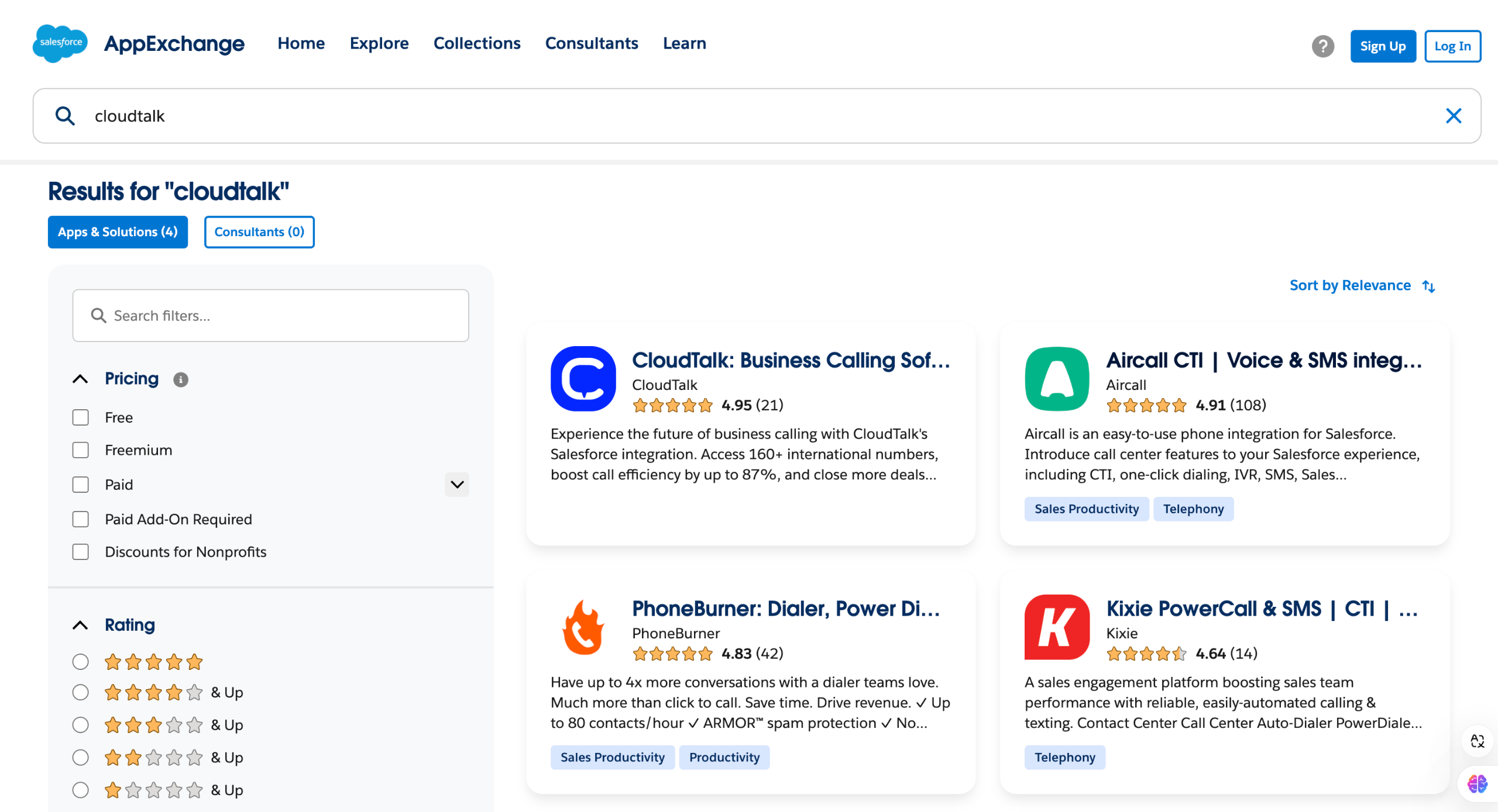 Cloudtalk salesforce integration