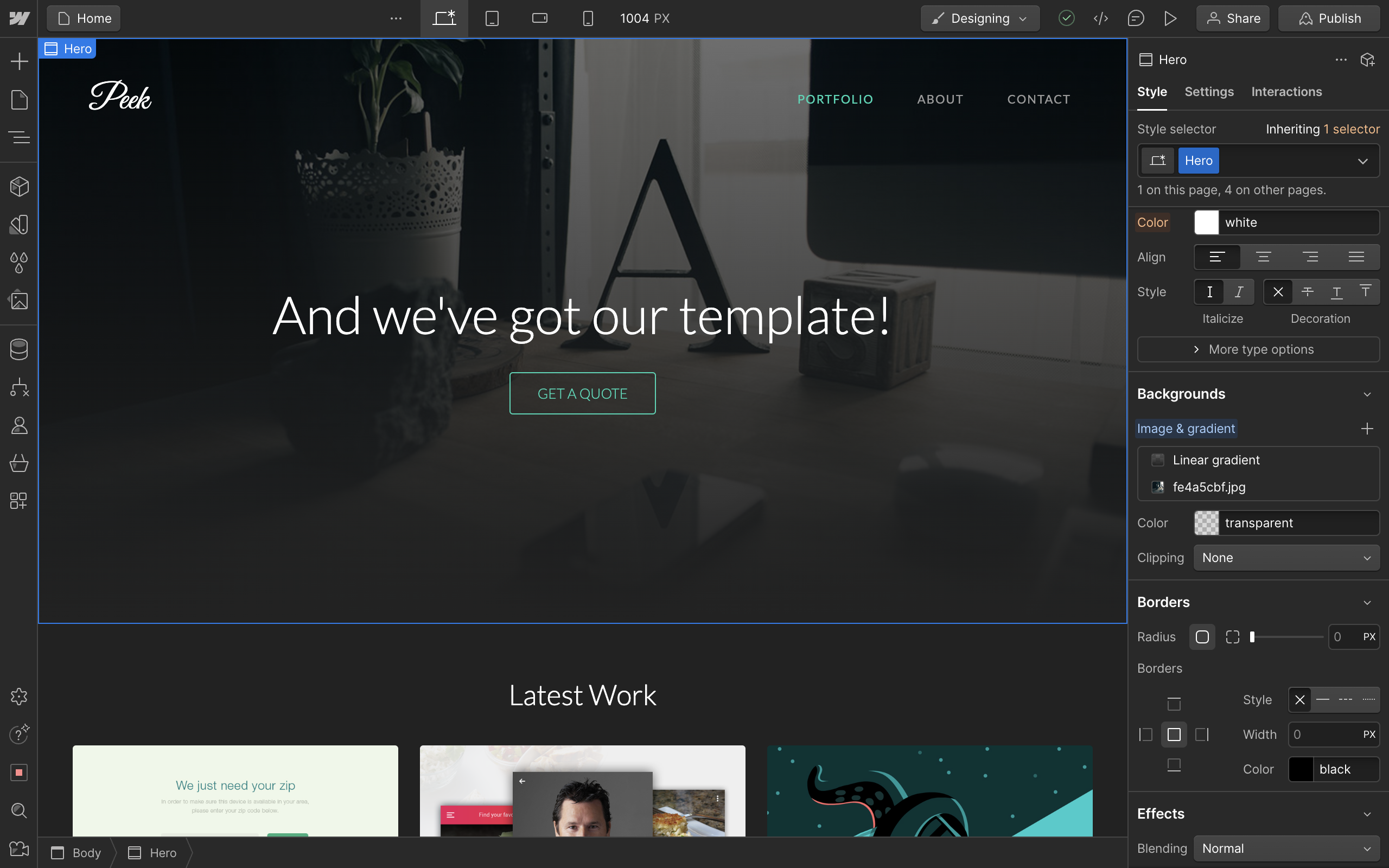 How To Put Text Over An Image In Webflow