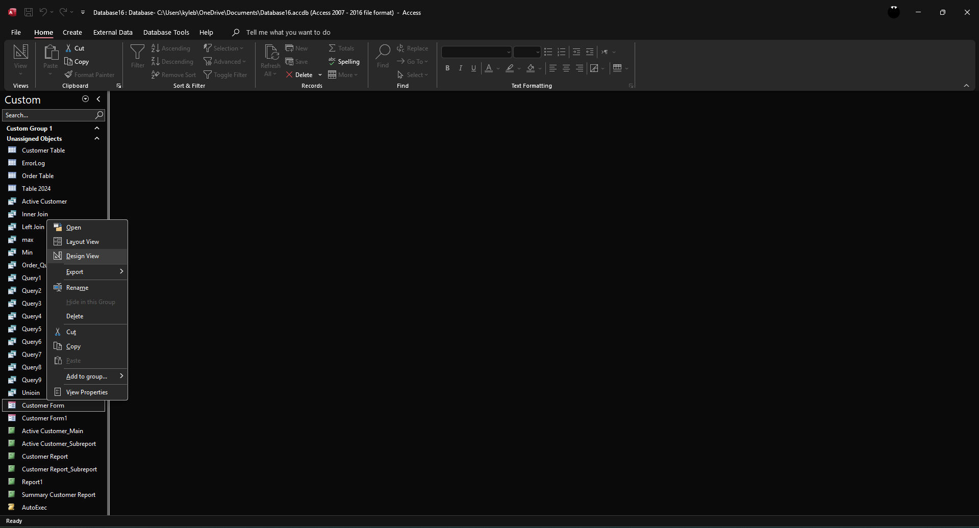 How to Use Switch Function MS Access