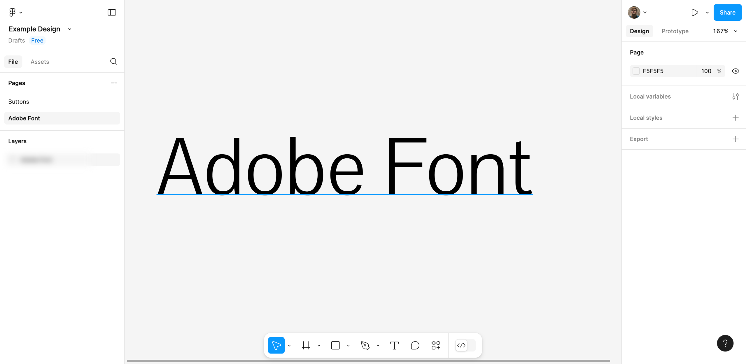 How to Use the Adobe Fonts in Figma