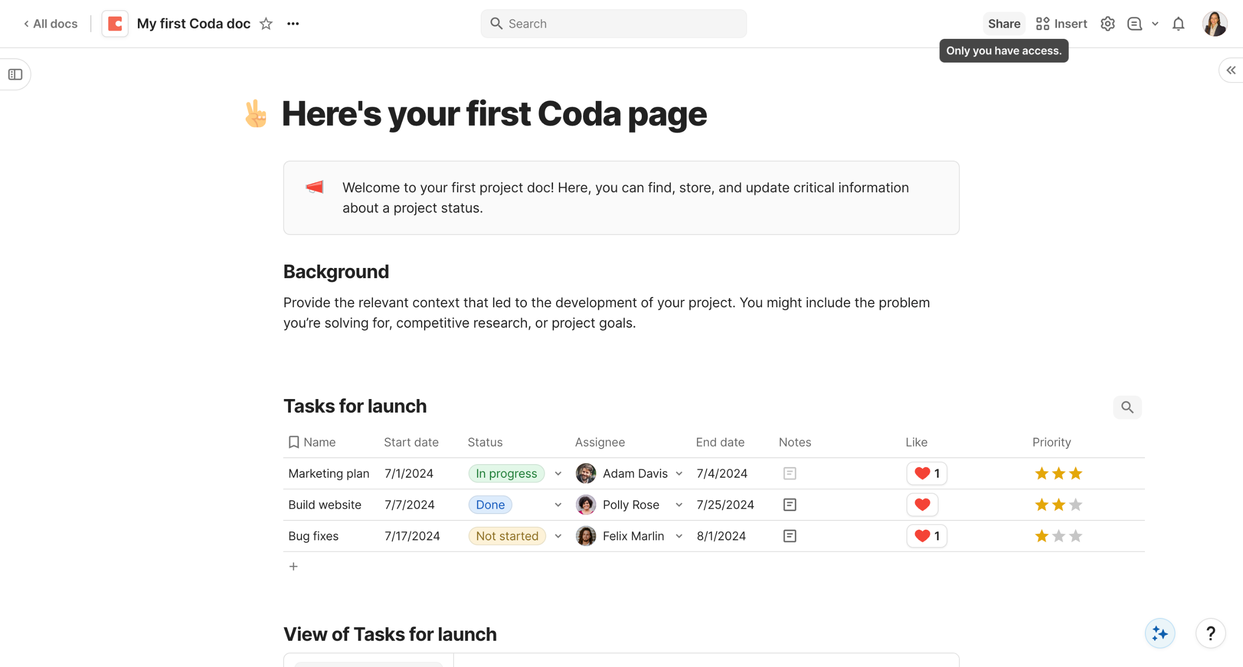 How to Share Coda Docs via Microsoft Teams