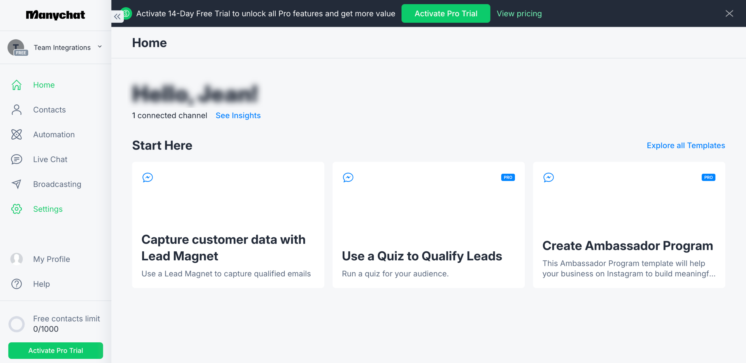 How to Integrate Manychat with ActiveCampaign