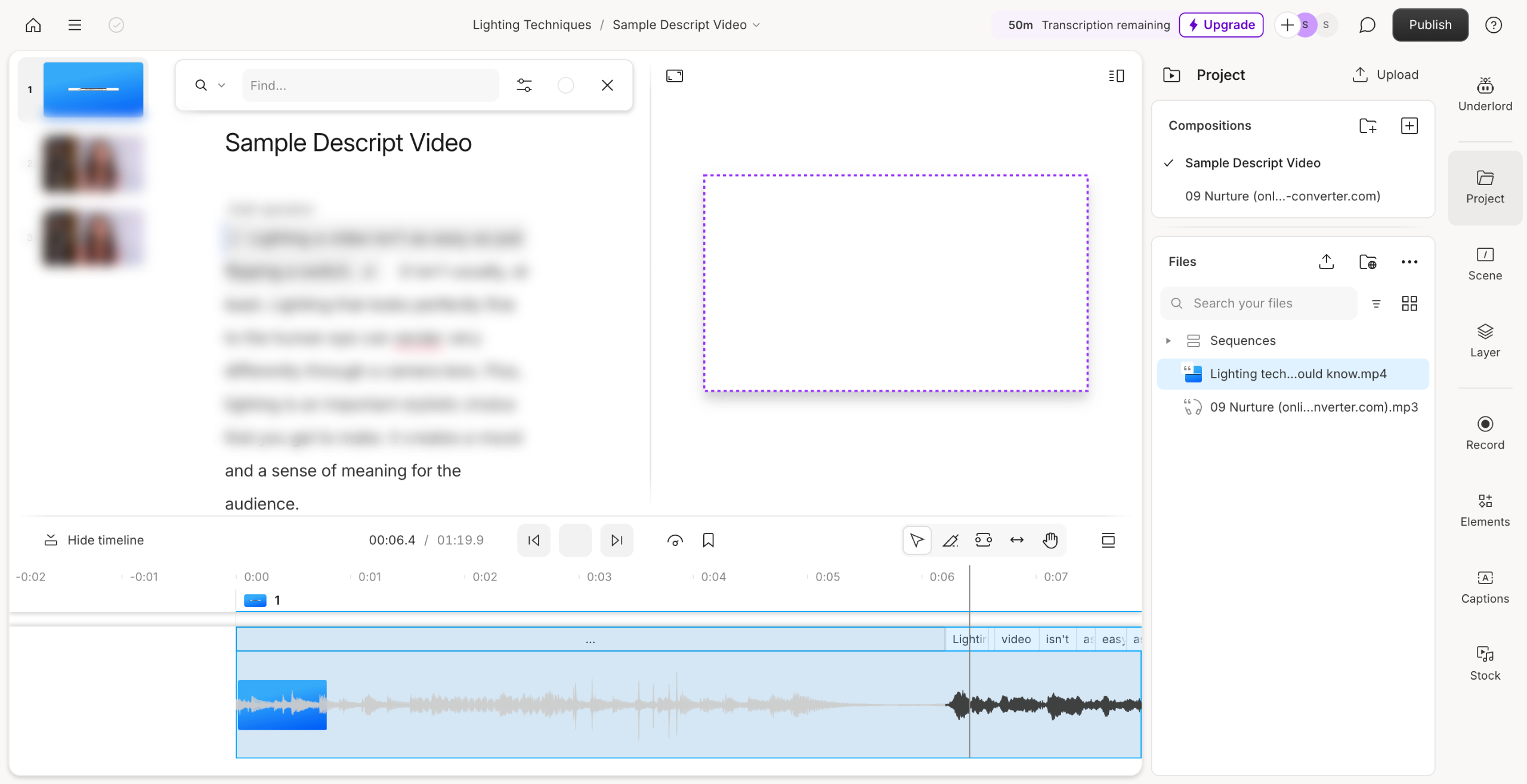 How to Identify Speakers in Descript