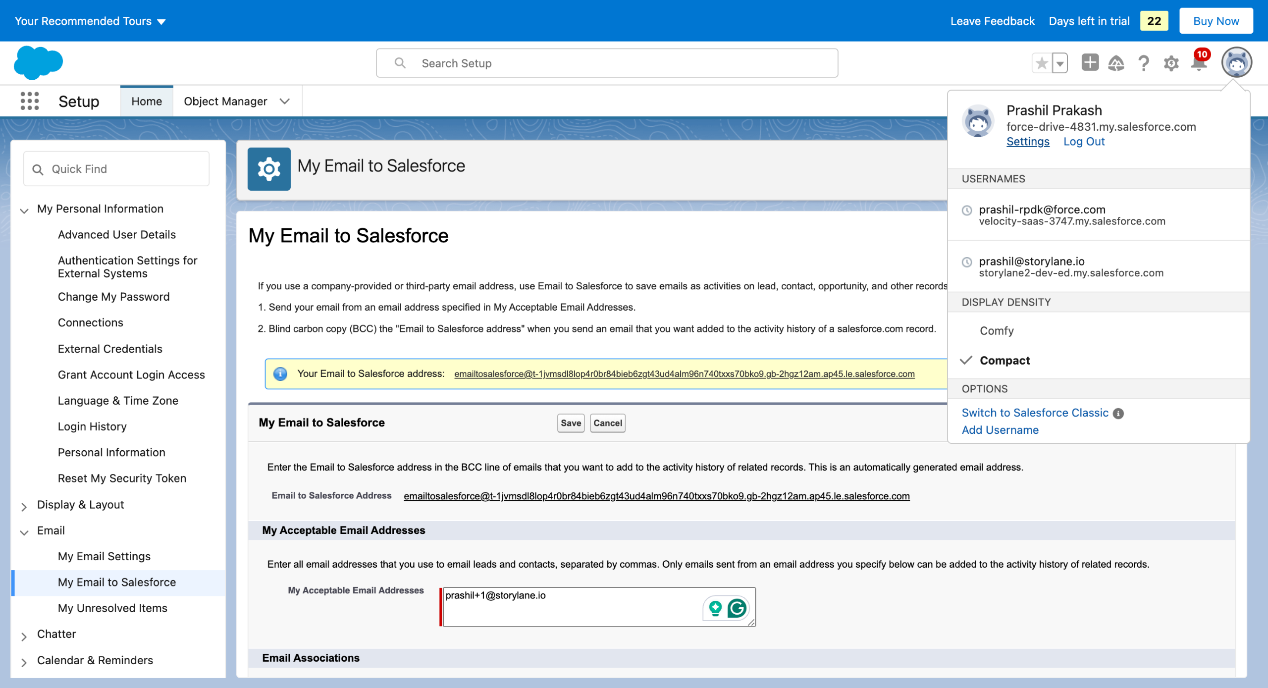 Salesforce - How to BCC Emails to Salesforce