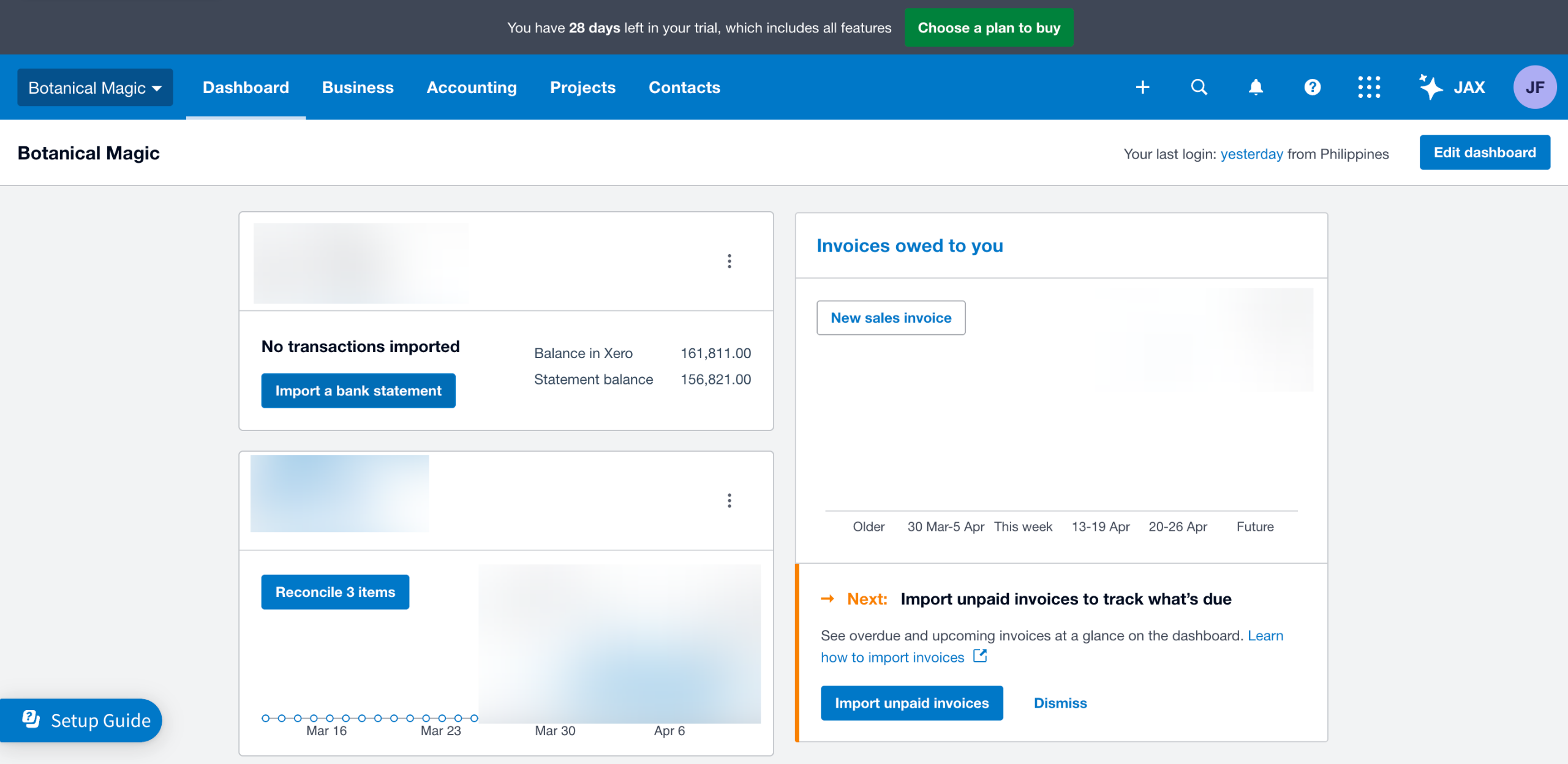 How to Upload a Bank Statement in Xero