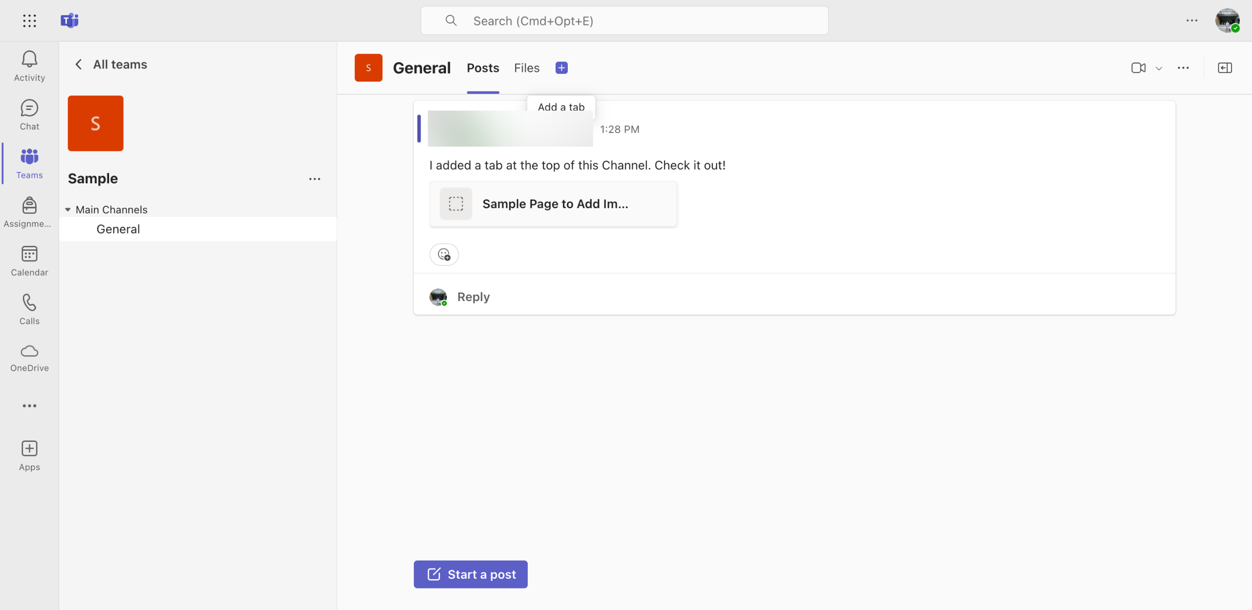 How to Add a SharePoint Page to the Teams Channel