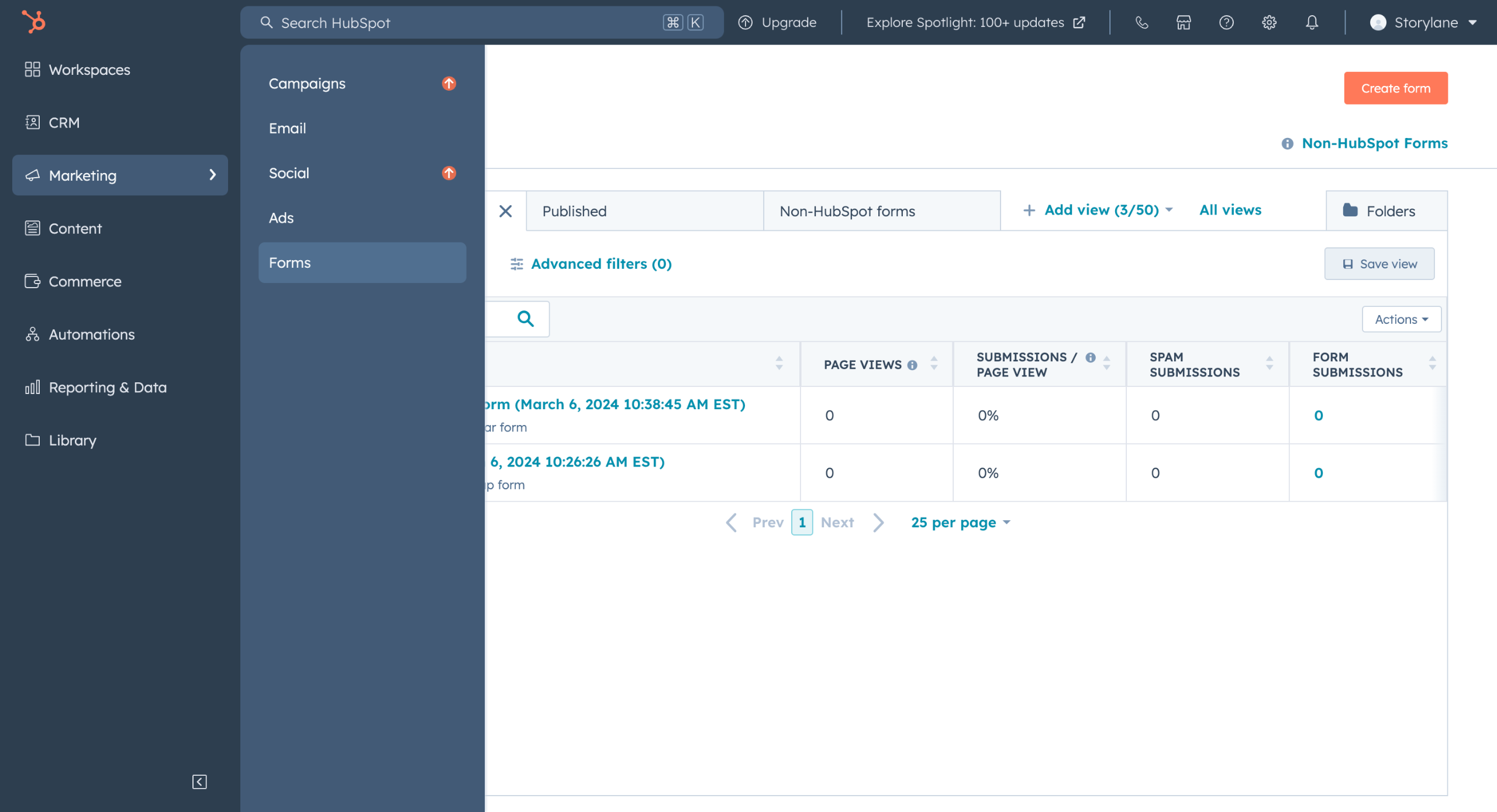HubSpot - Style forms