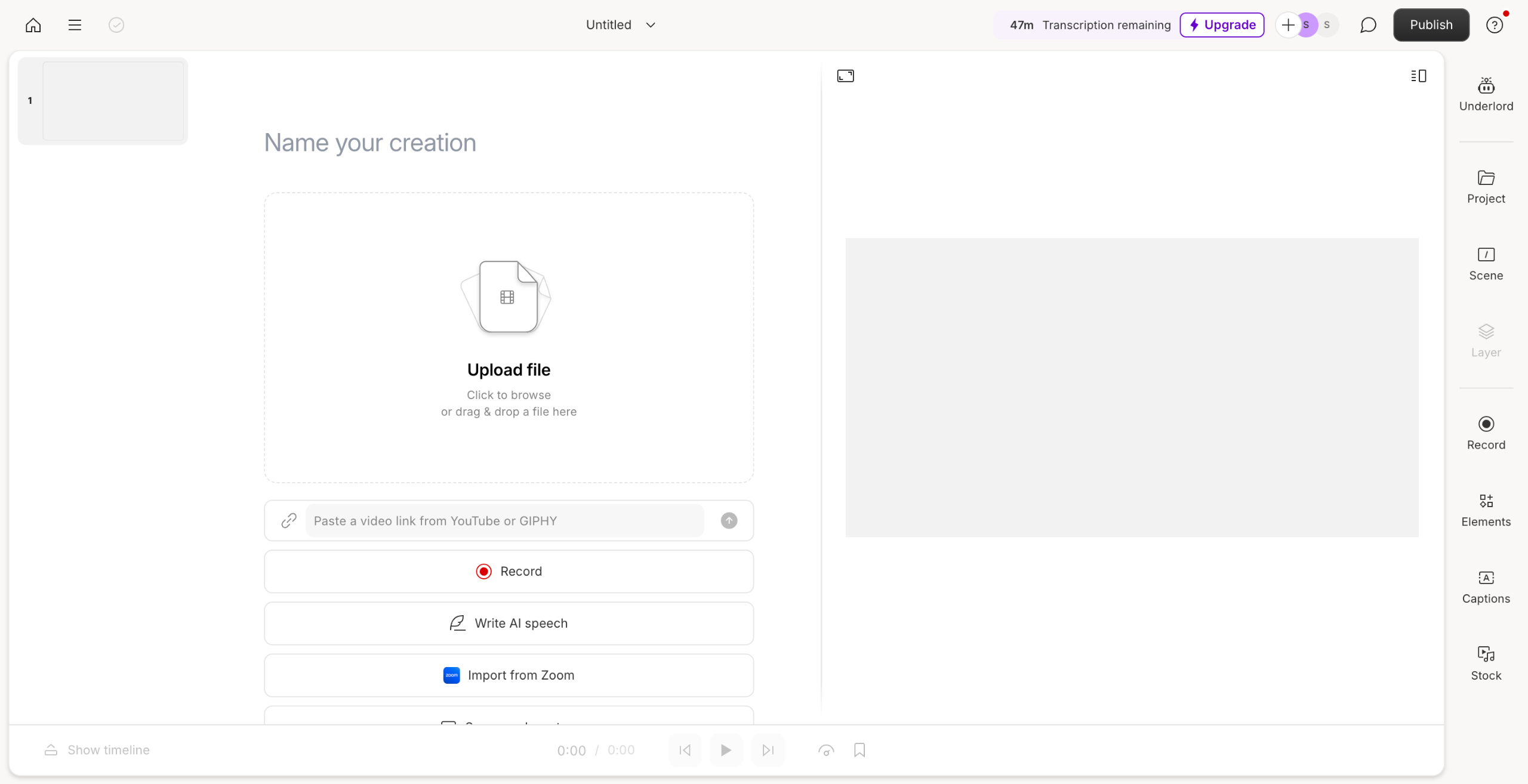 How to Edit Video in Descript