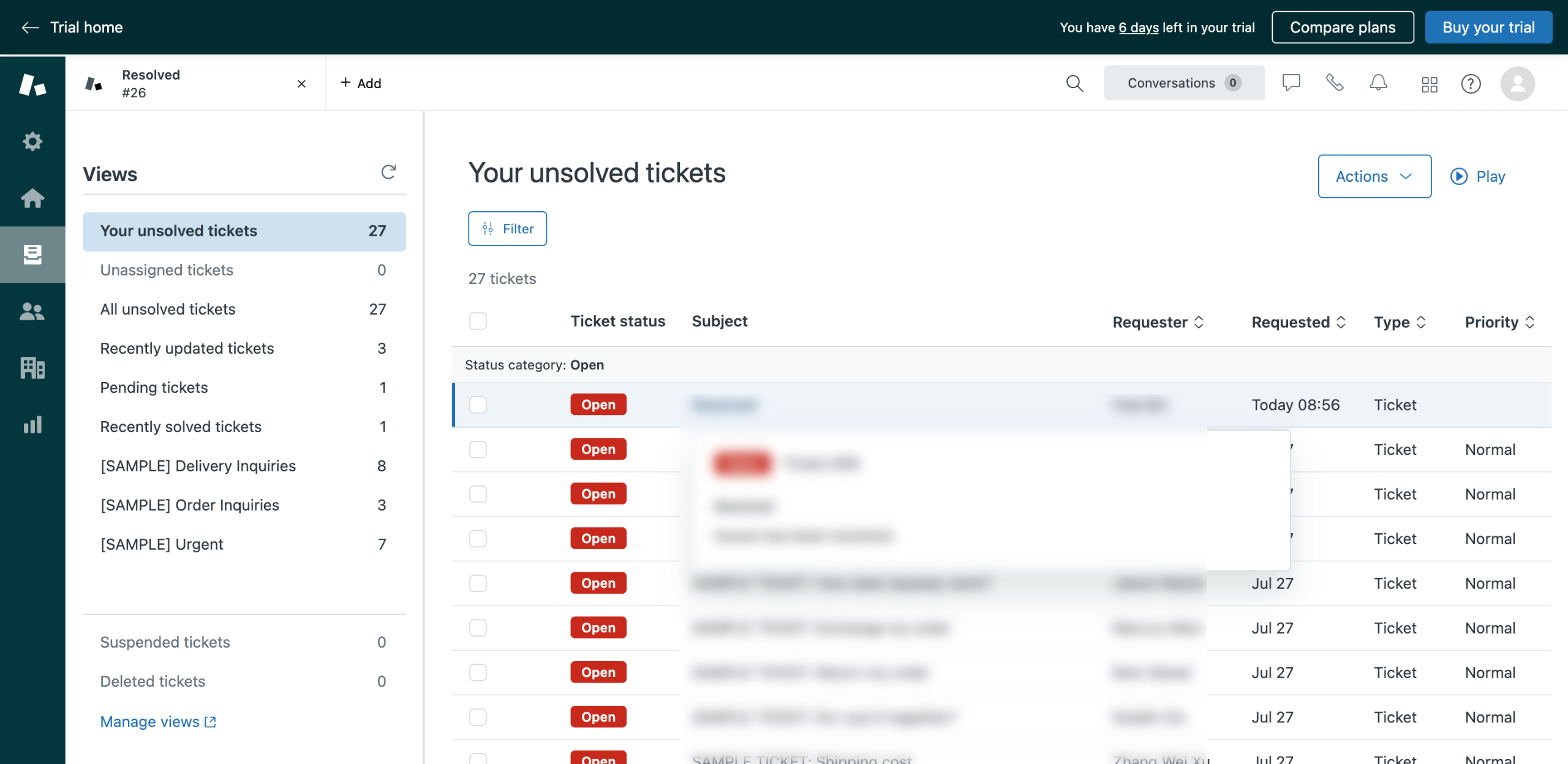 How to Merge Tickets in Zendesk