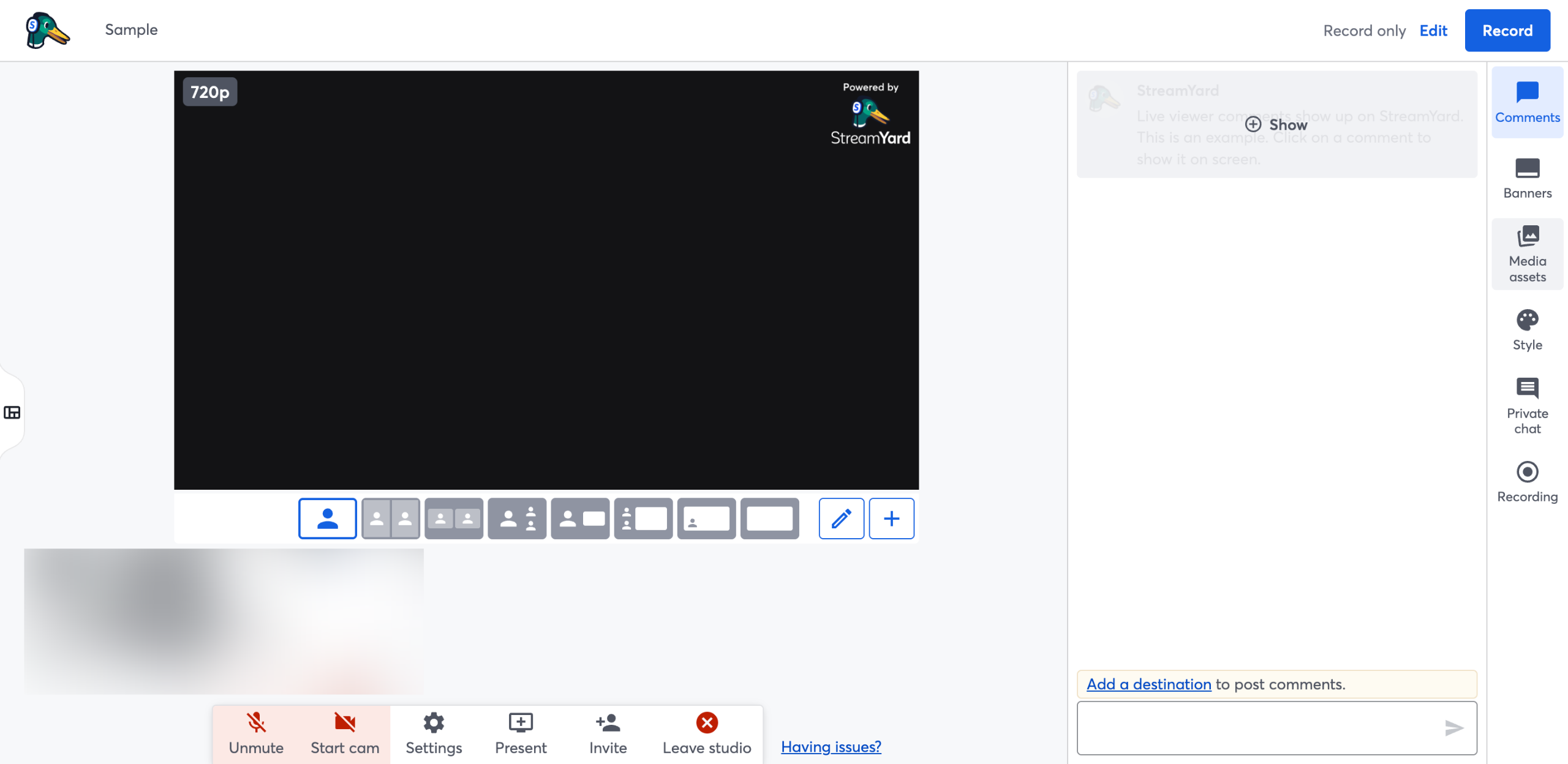 How to Remove the StreamYard Logo