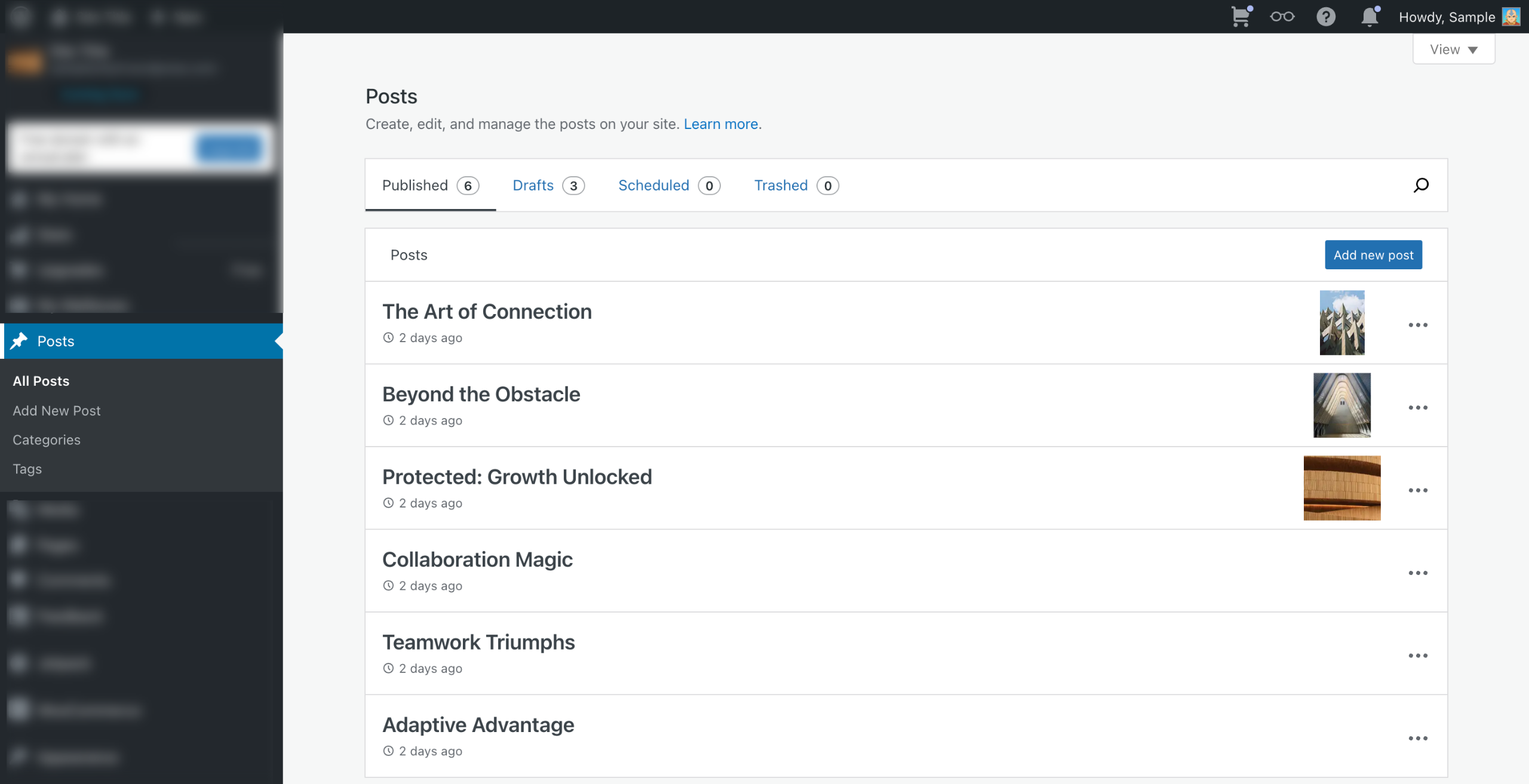 How to schedule posts in wordpress