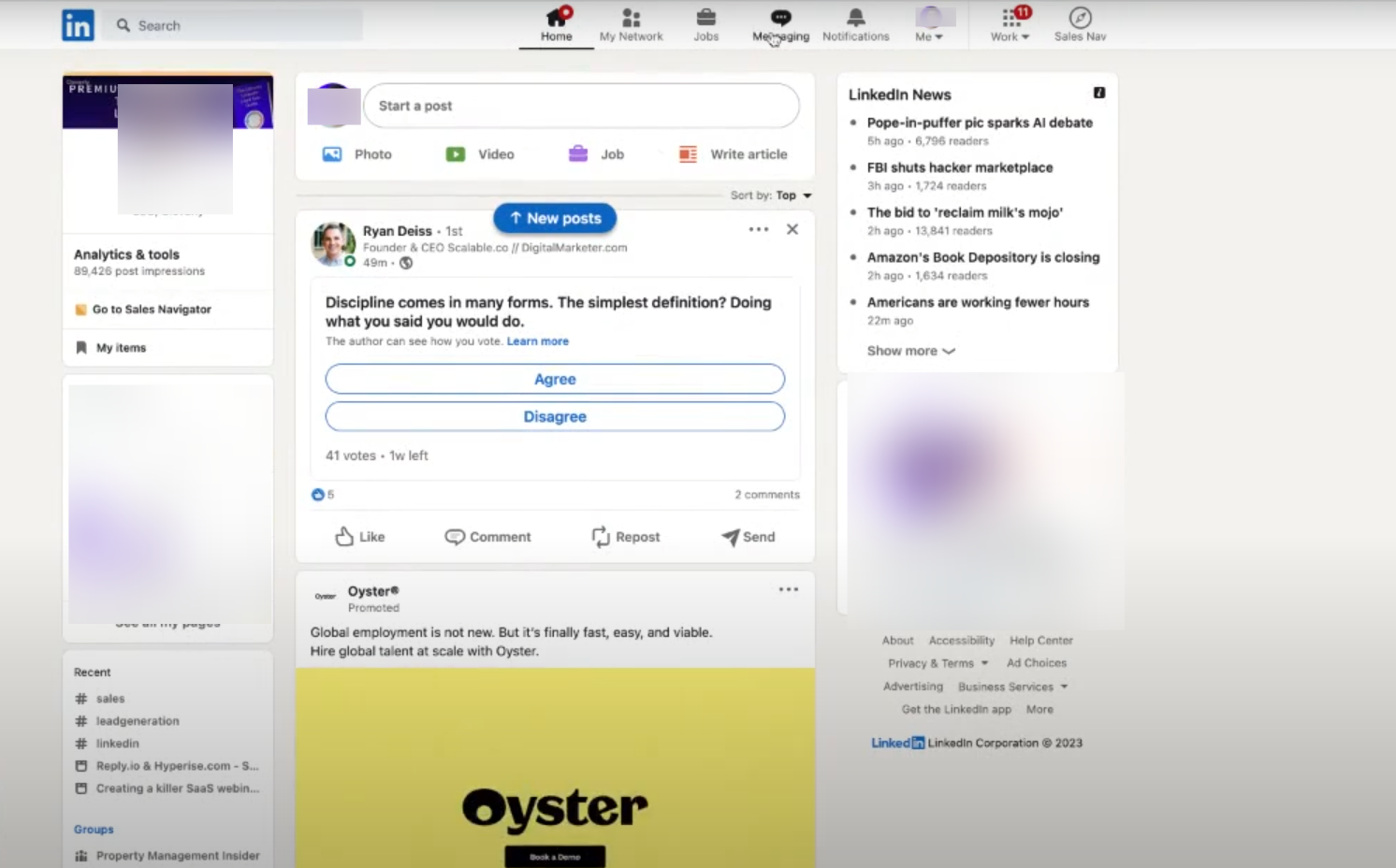 How to Know if LinkedIn Messages are Read