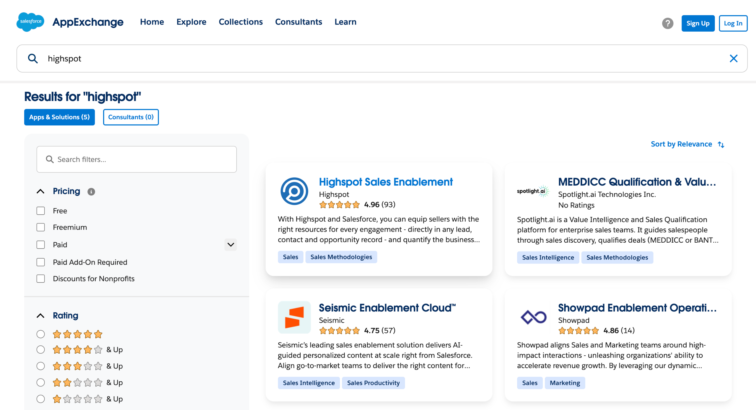 Highspot salesforce integration