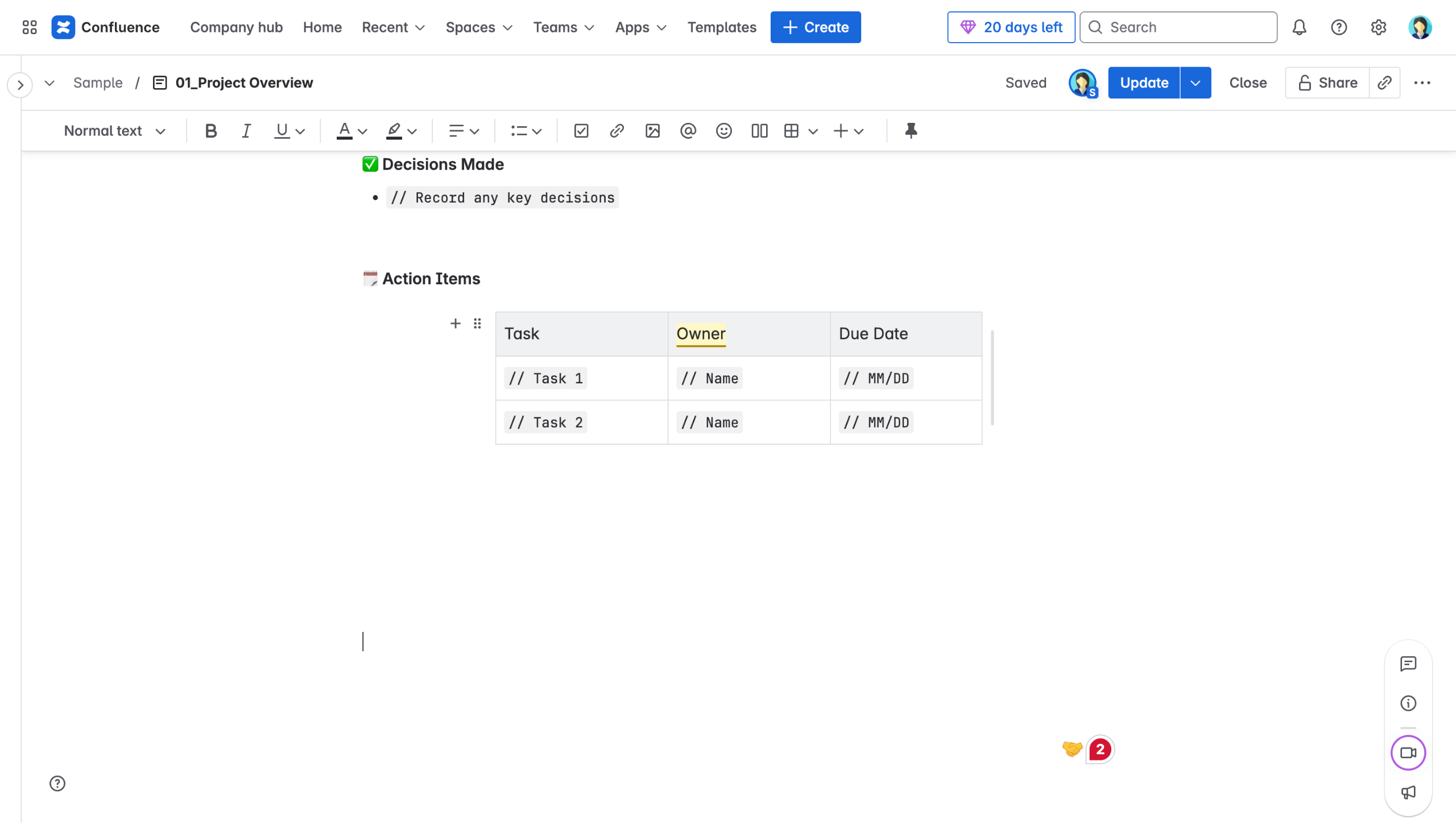 How To Expand Table In Confluence
