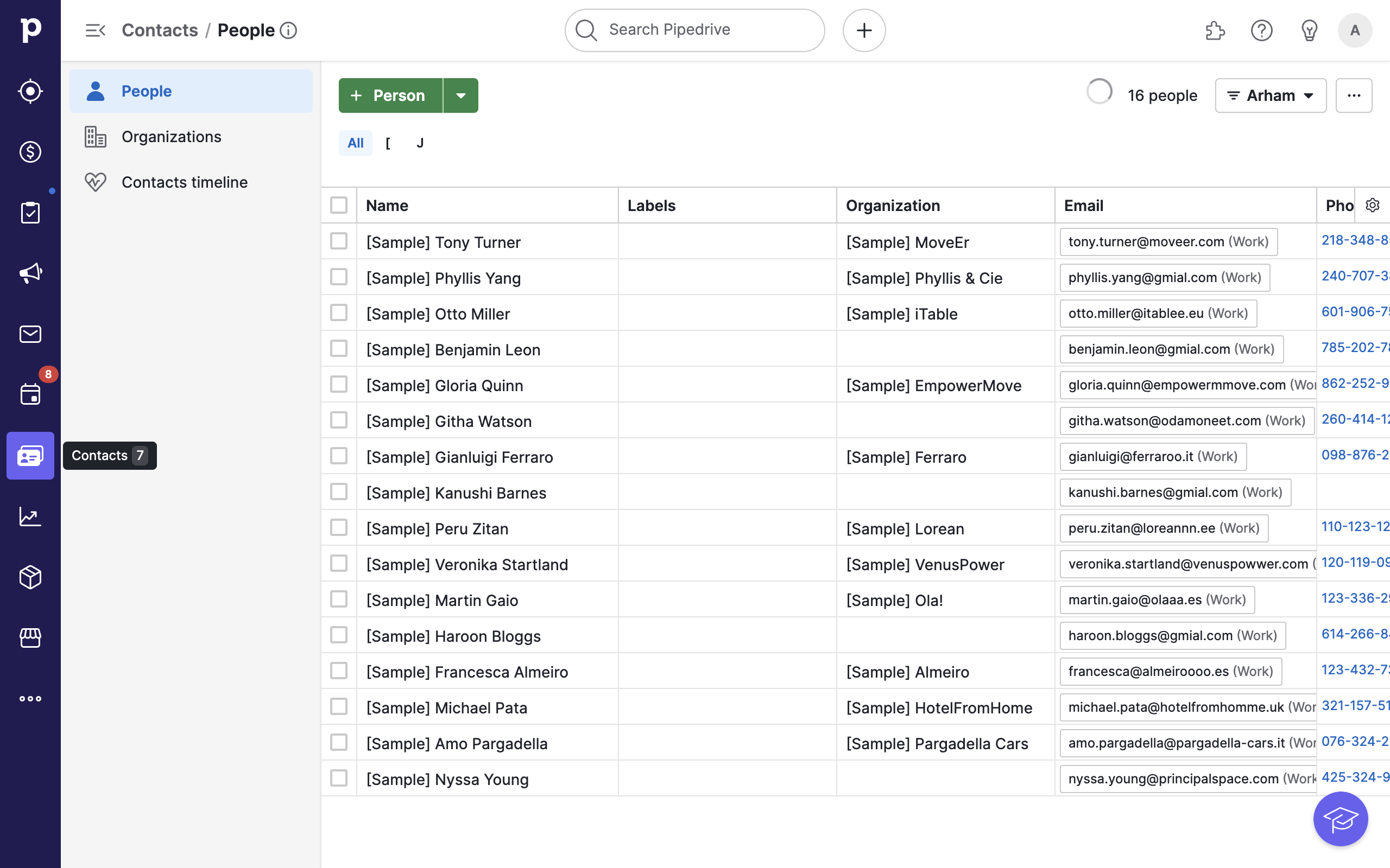 How To Delete An Organisation In Pipedrive