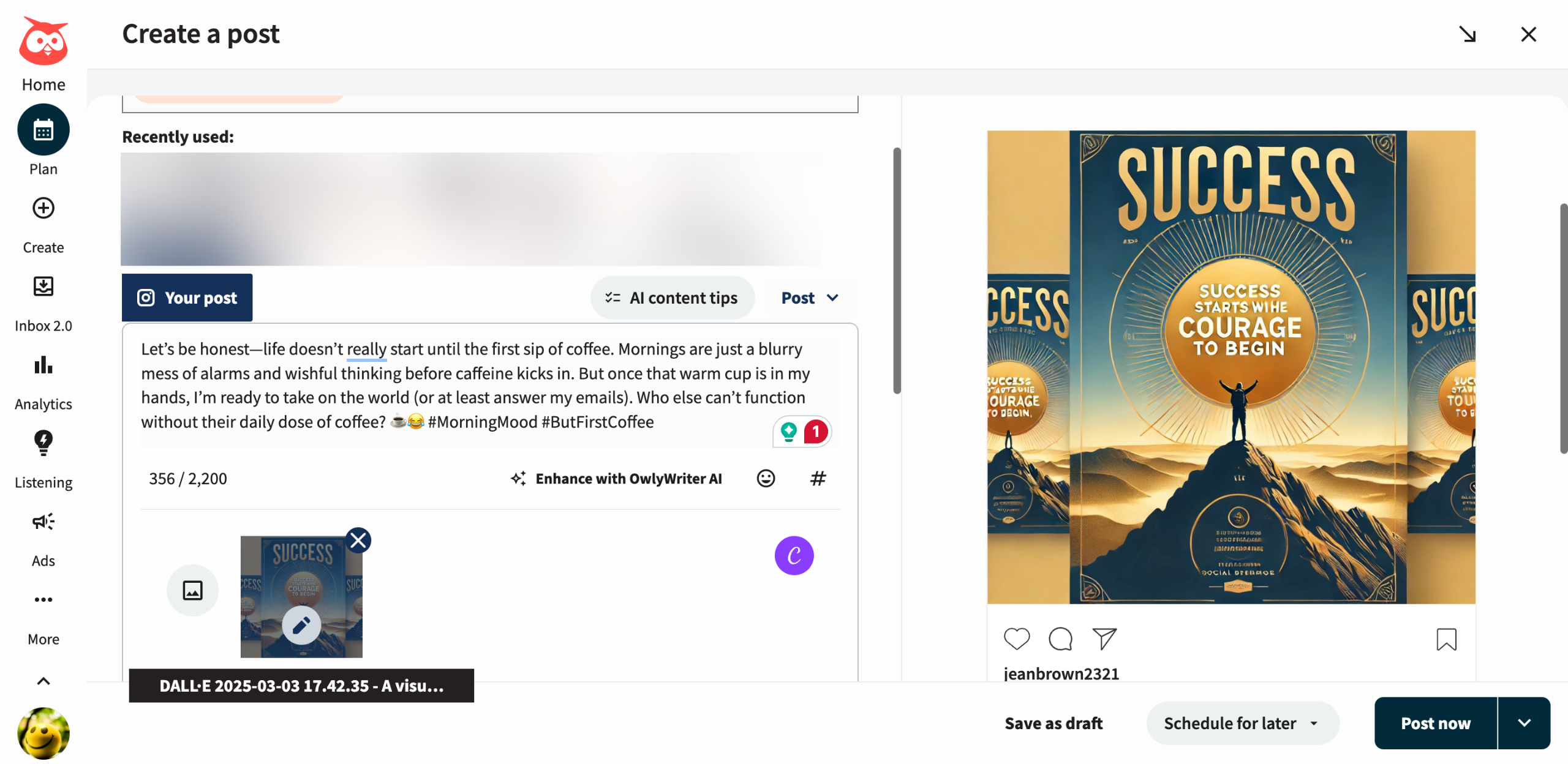 How to Resize Images Before Posting in Hootsuite