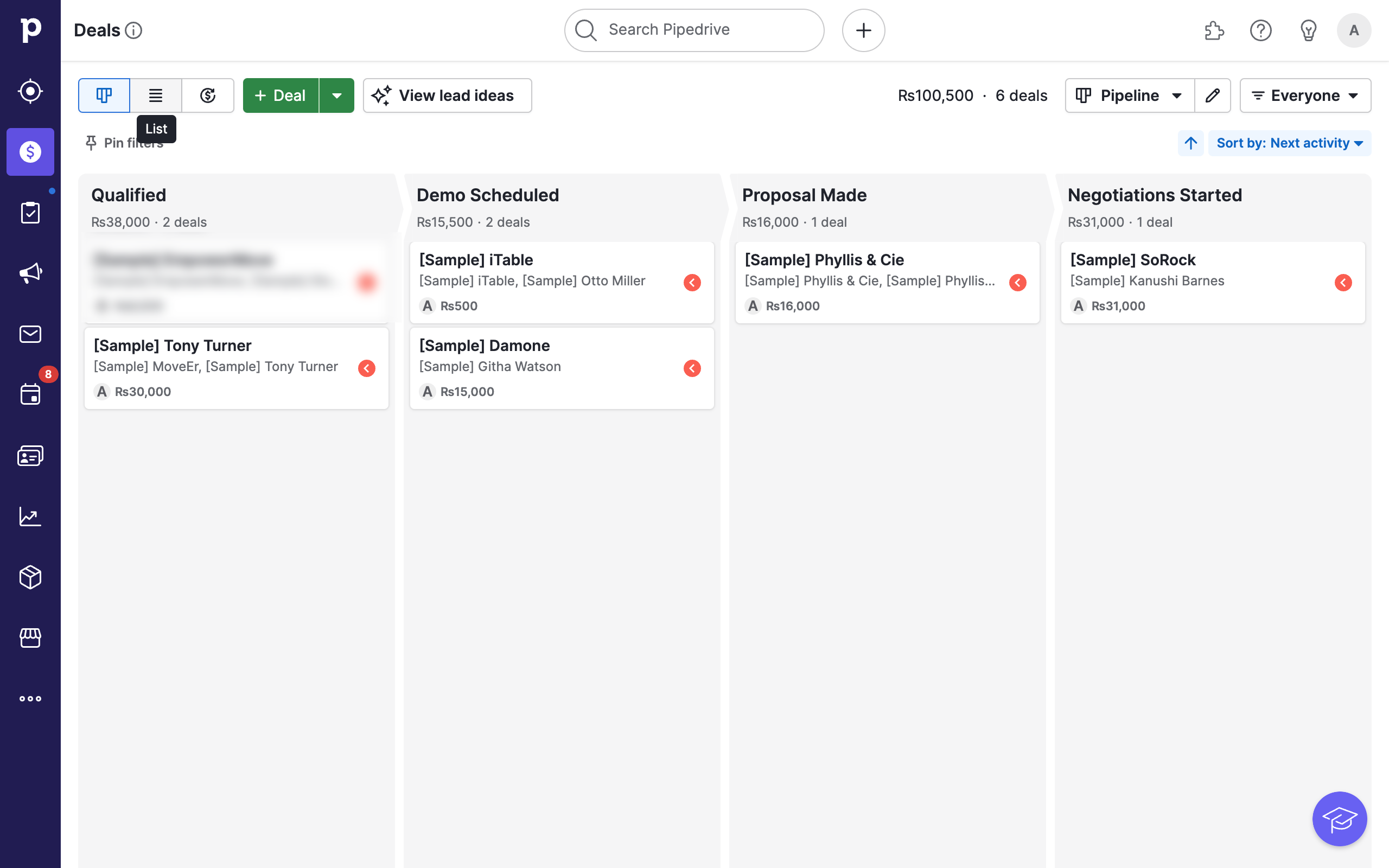 How To Bulk Move Deals In A Pipedrive Pipeline
