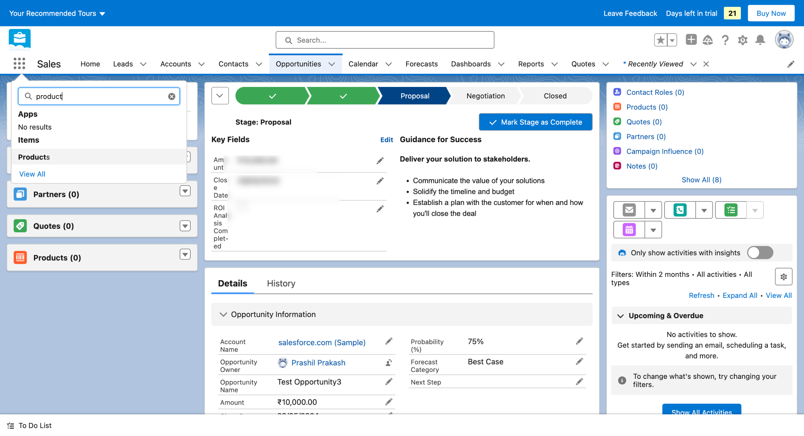 Salesforce - How to Add a Product in Salesforce