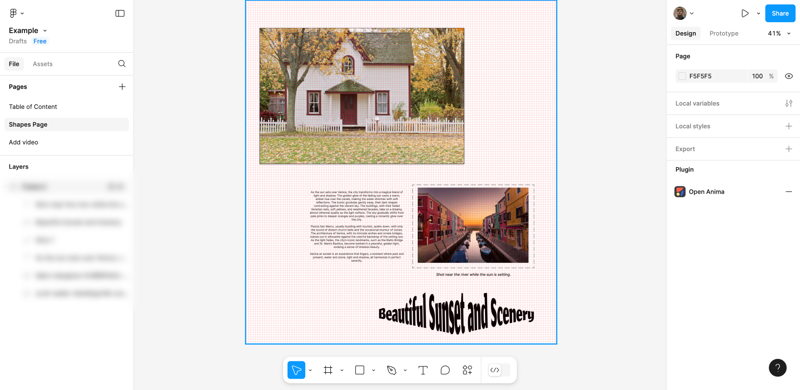 How to Hide the Grid in Figma