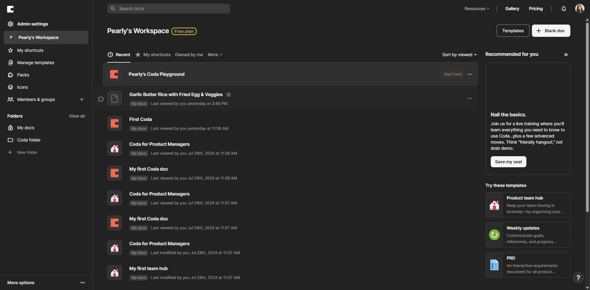 How to Embed Videos in Coda