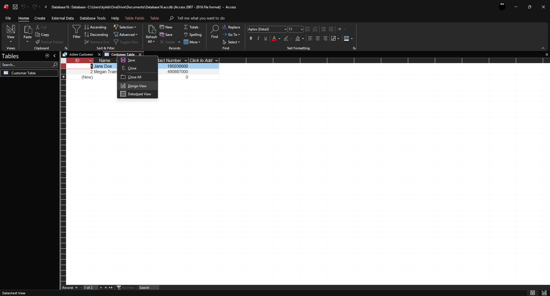 How to Show Images in MS Access Form