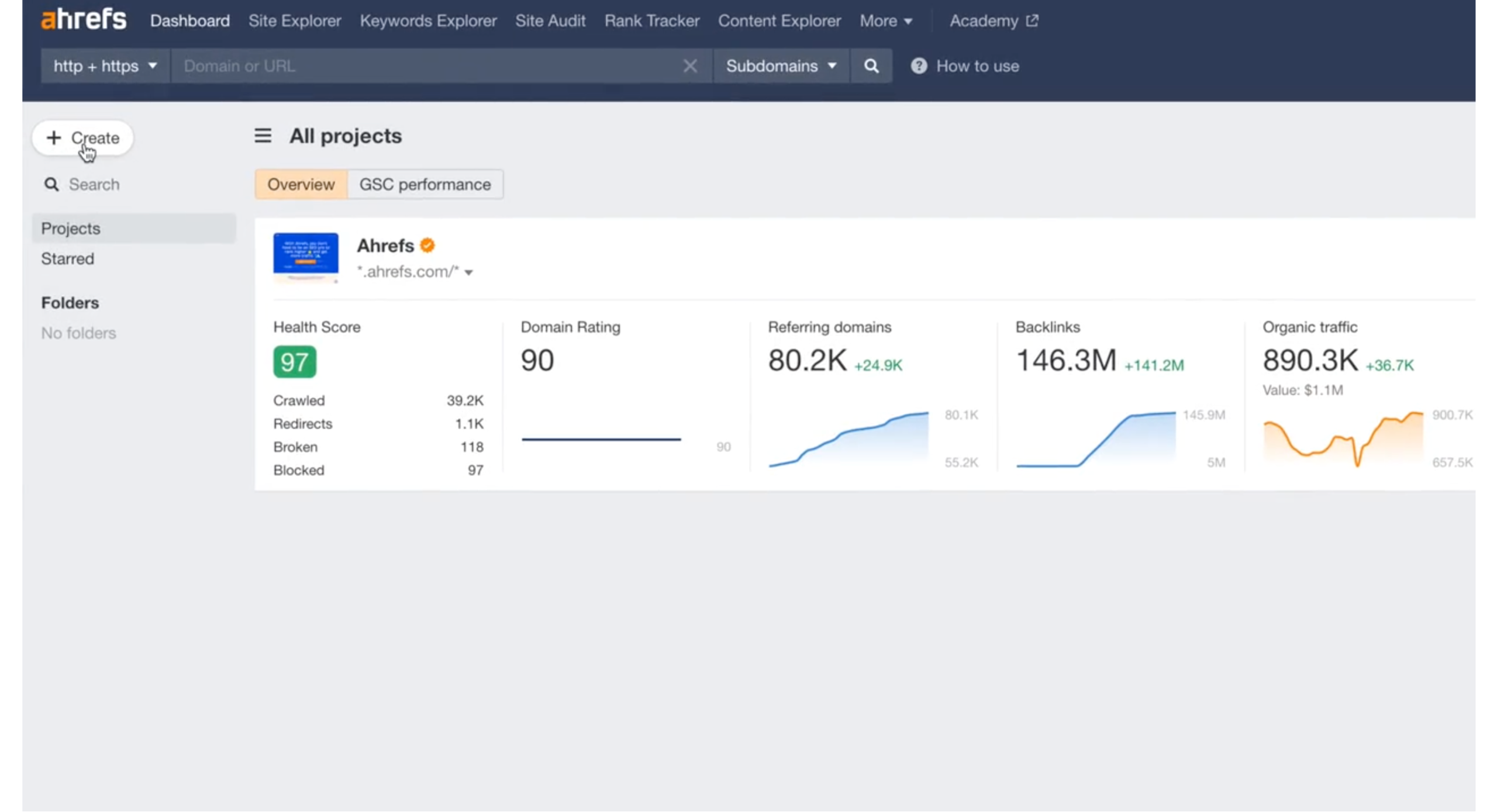 Ahrefs - Verify Domain