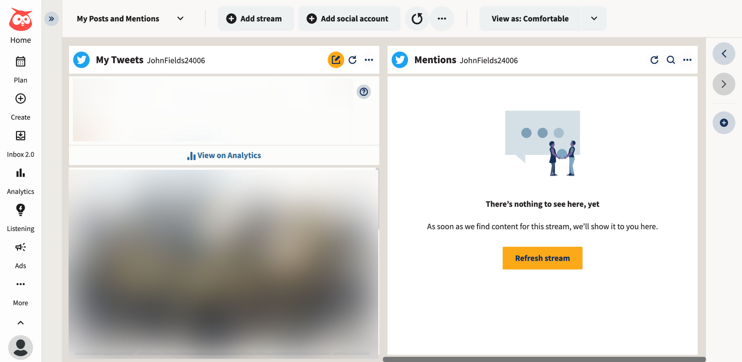 How to Create a Stream for Facebook Comments on Hootsuite