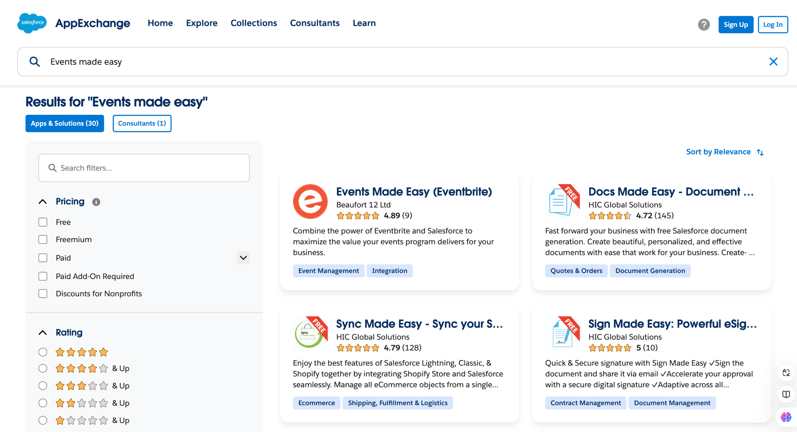 Eventbrite salesforce integration