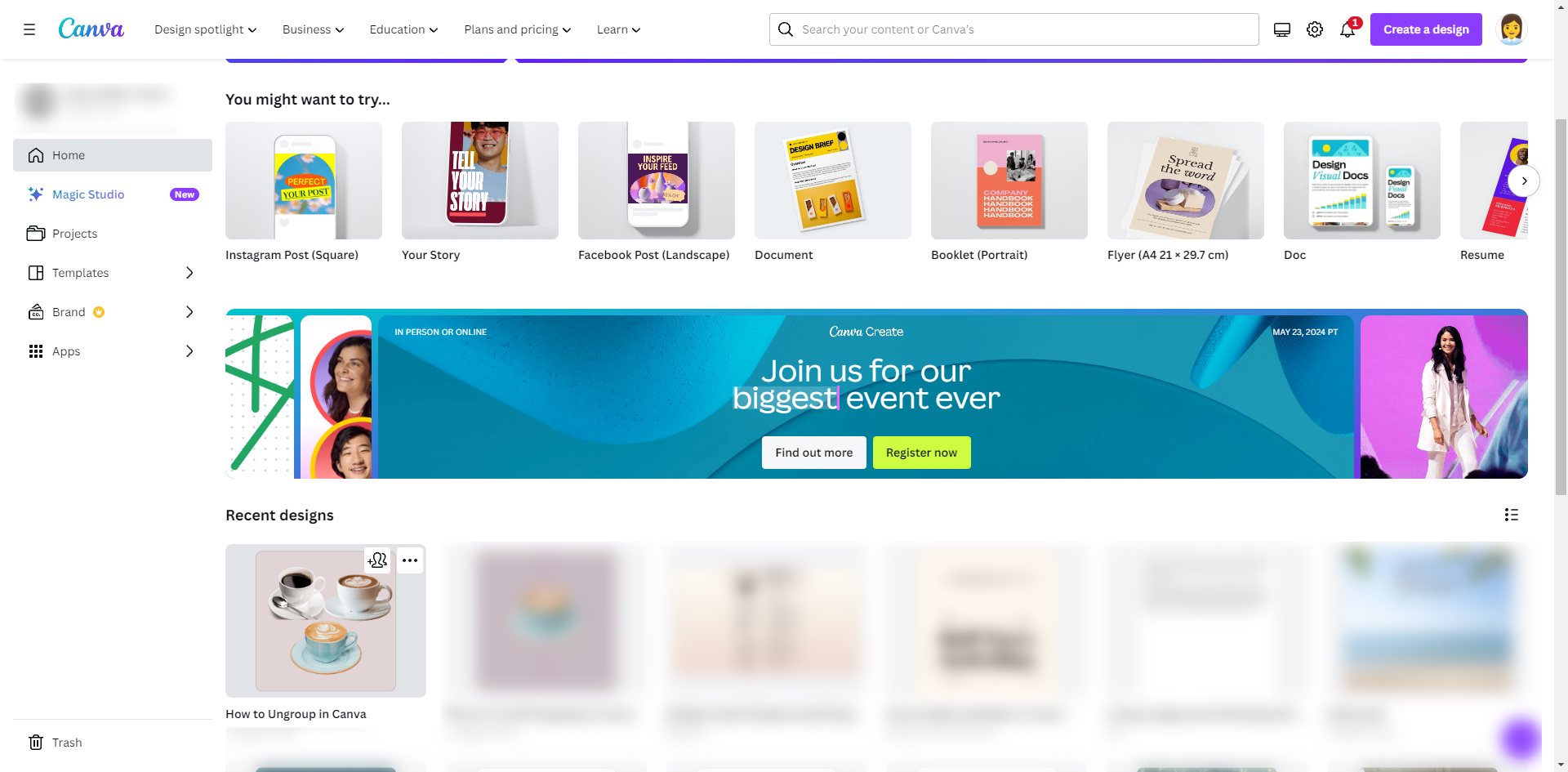 How to Ungroup in Canva