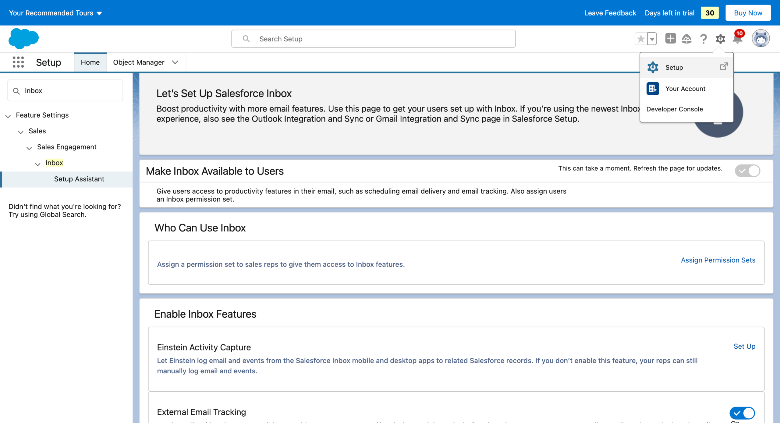 Salesforce - How to Set Up Salesforce Inbox
