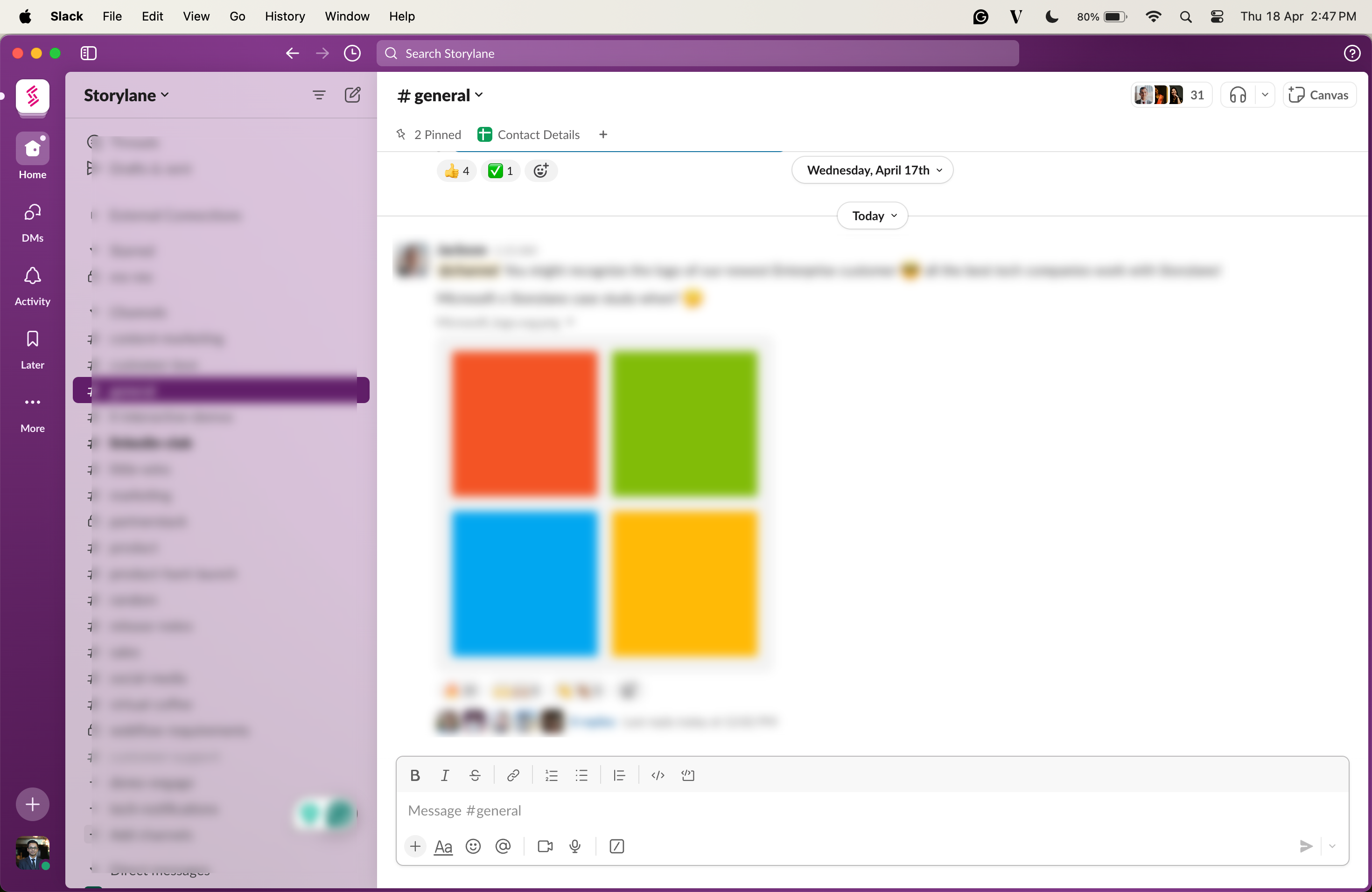 Slack - Clear Cache