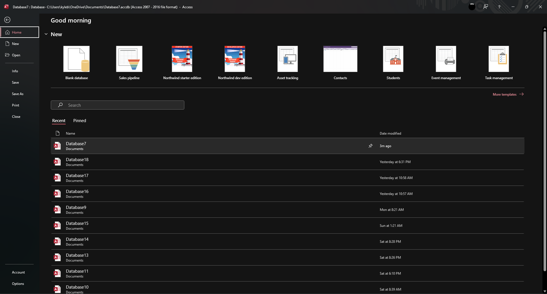 How to Generate Report in MS Access