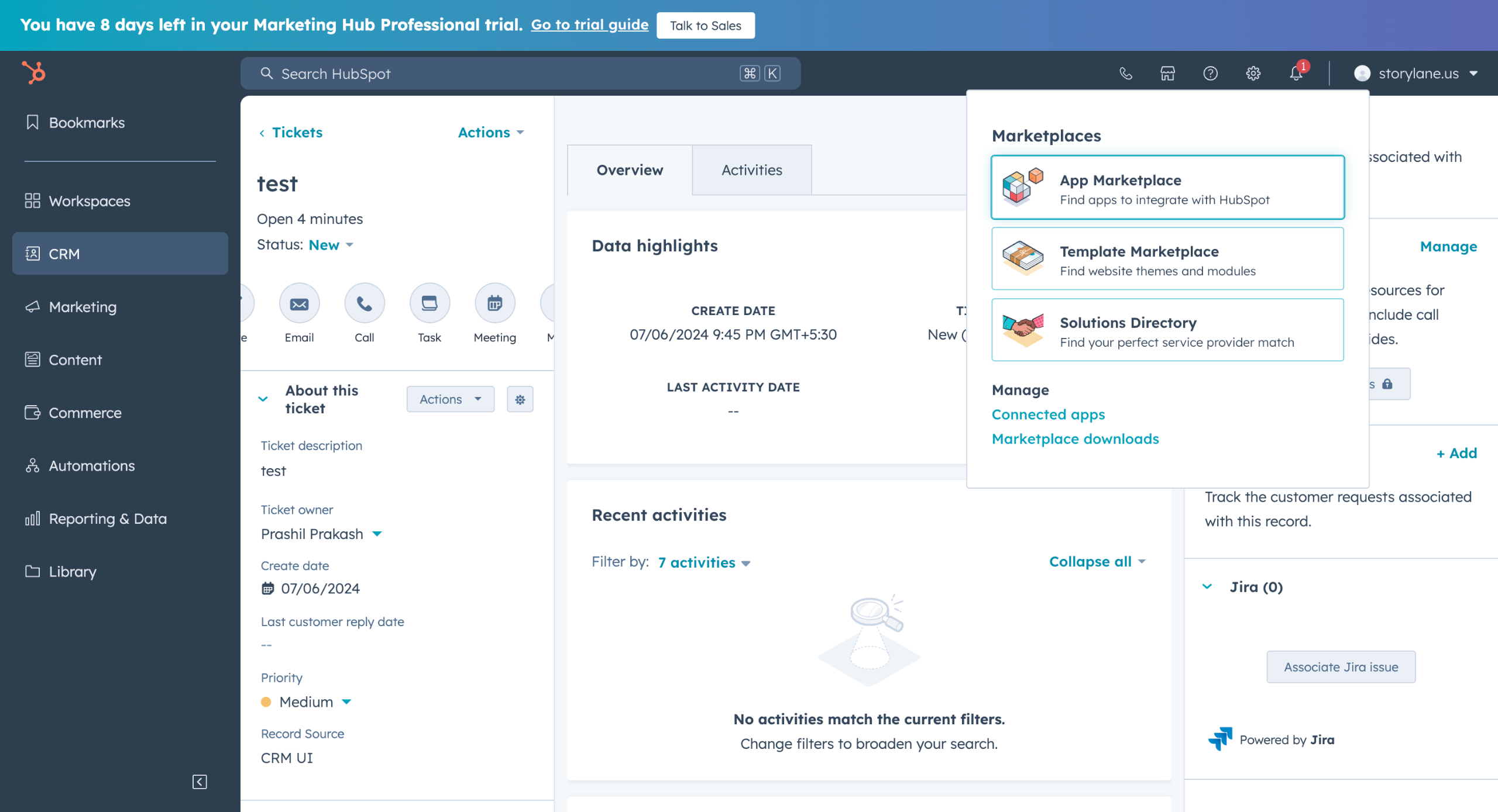 Airtable hubspot integration