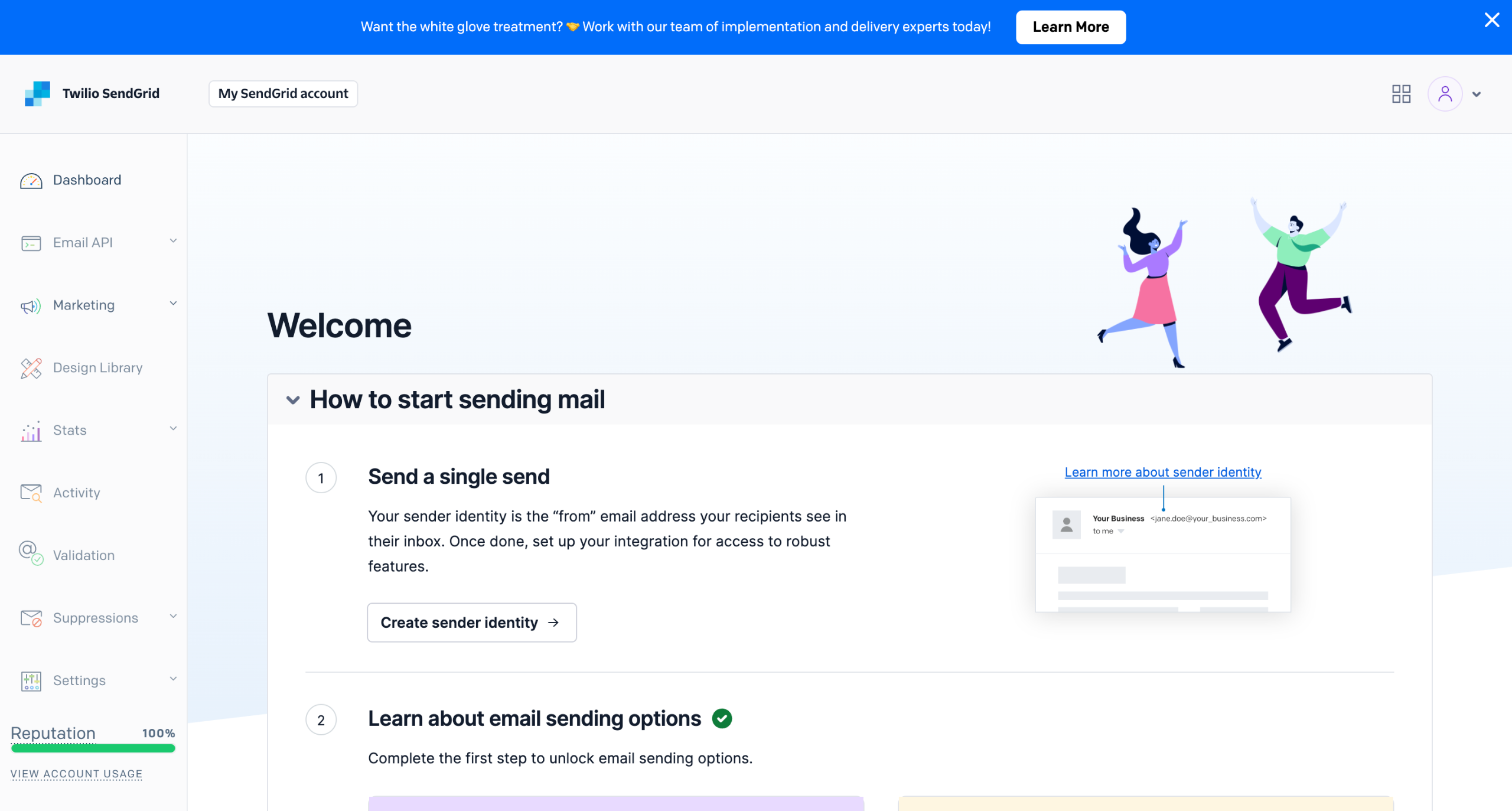 How to export contacts from sendgrid