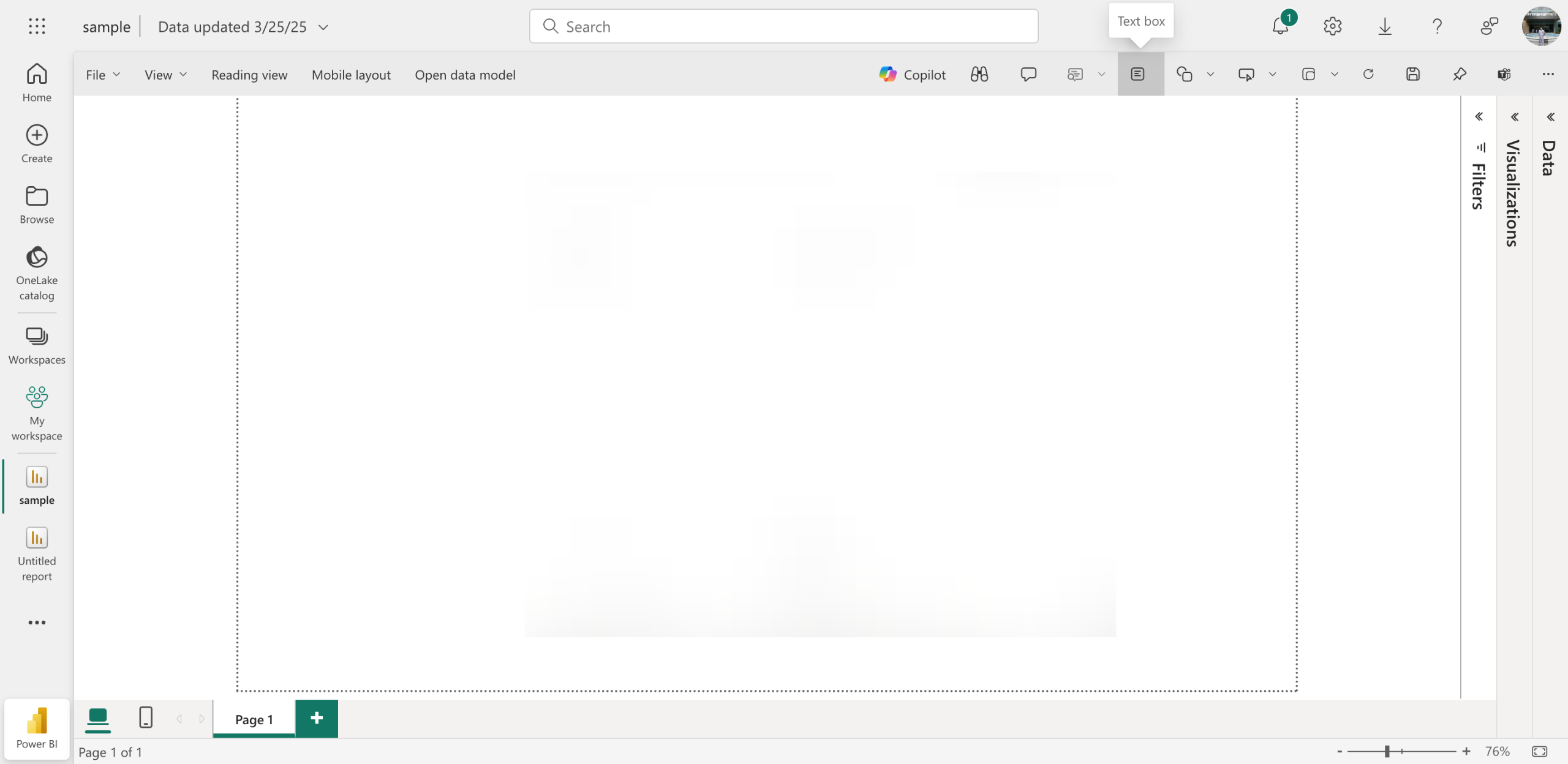 How to Create Text in Power BI