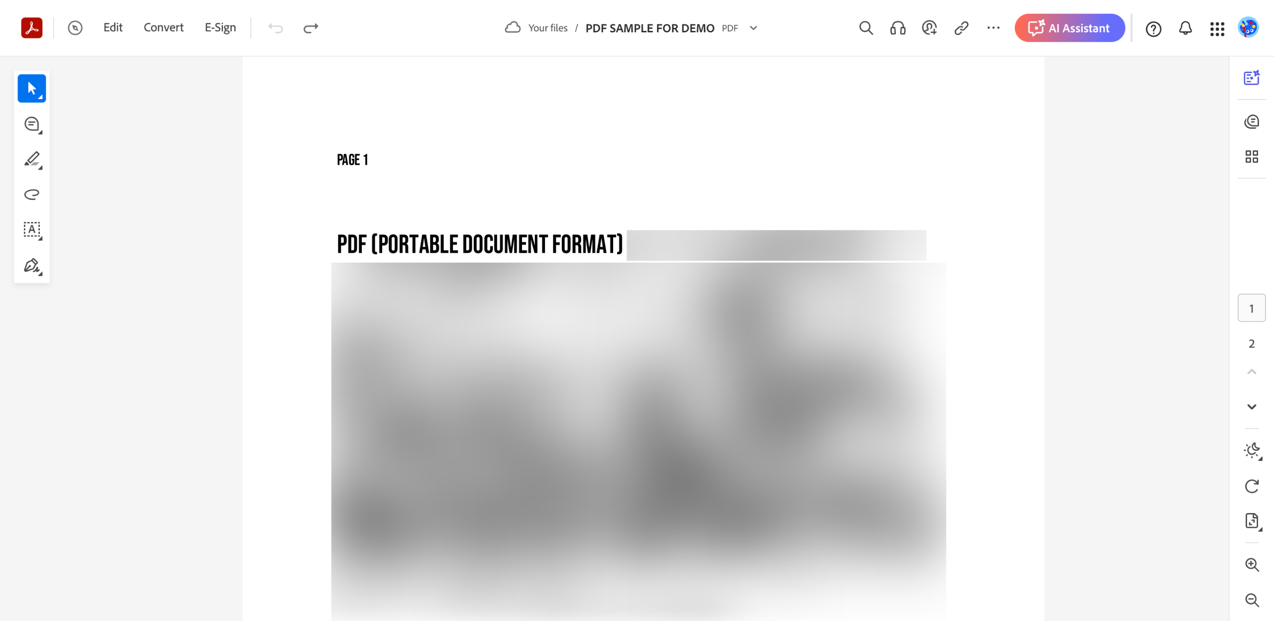 How to Highlight the Text in Adobe Acrobat