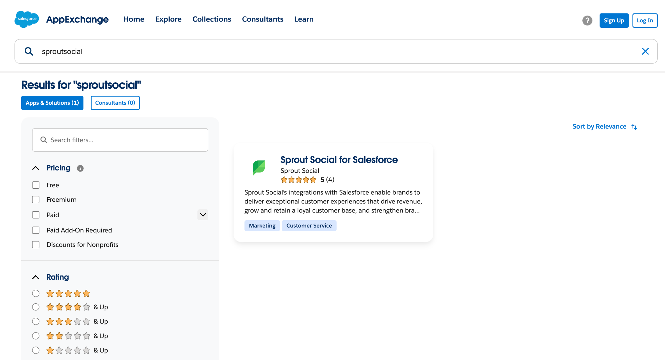 Sprout social salesforce integration