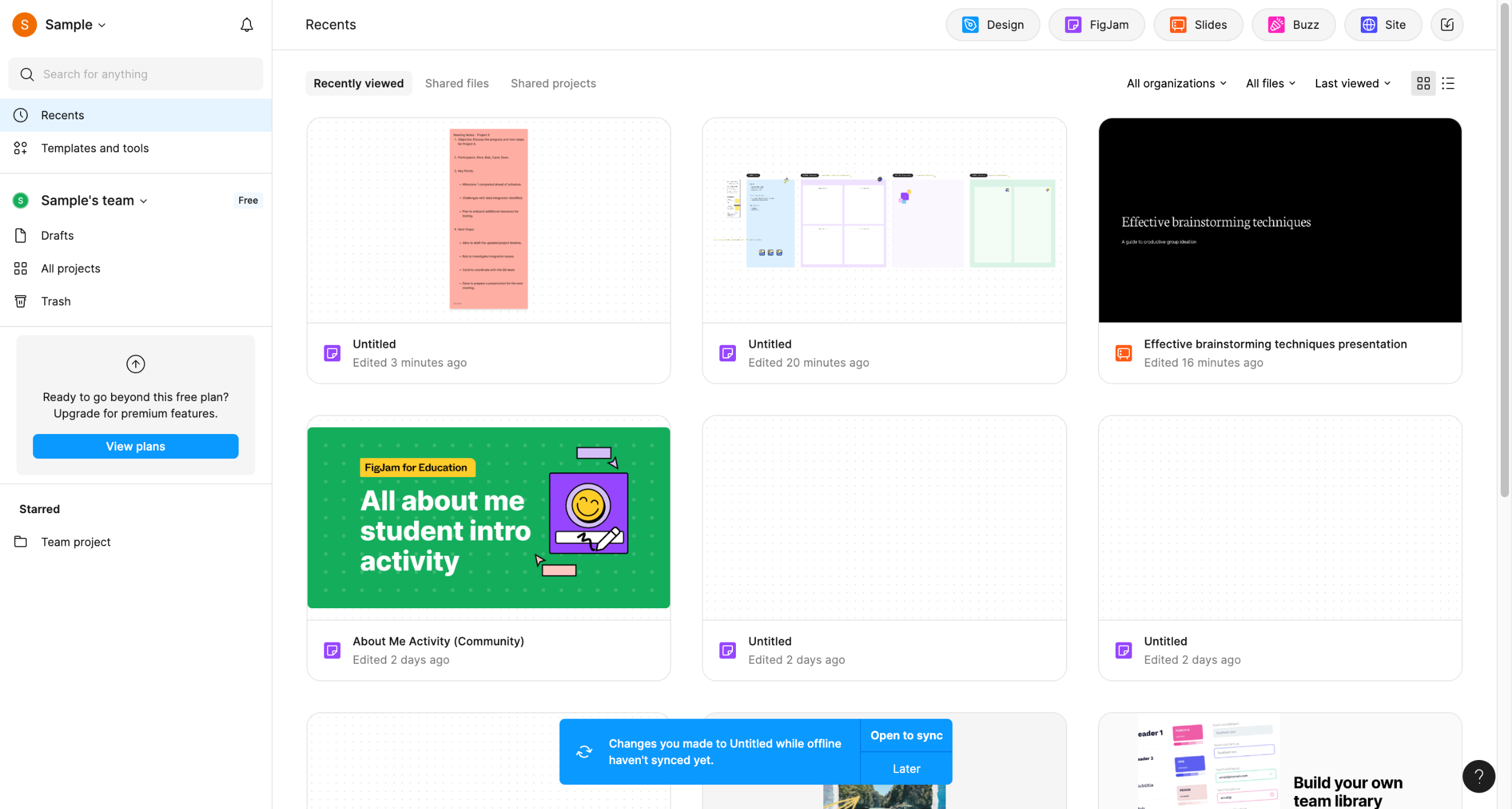 How to Get to Figjam in Figma