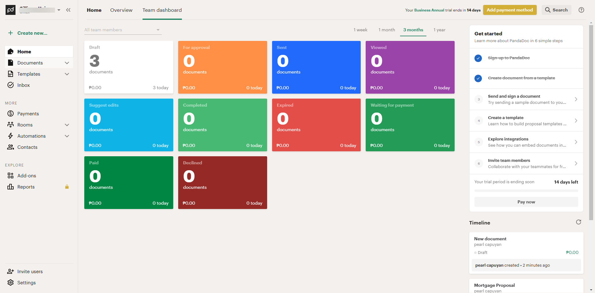 How to Add a Signature Field in PandaDoc