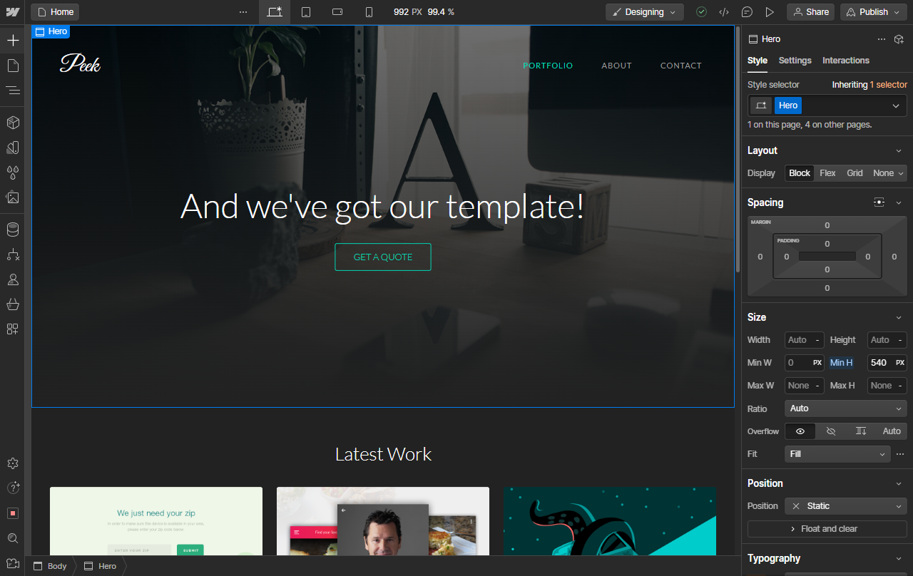 How To Add Text In Webflow