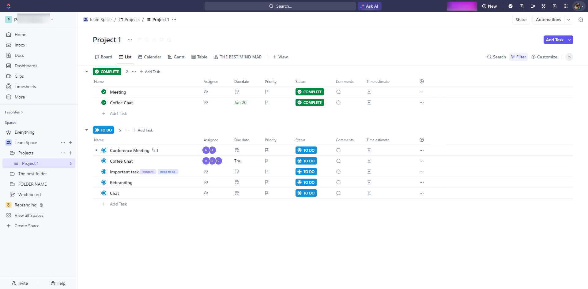 How to Export Data from Clickup