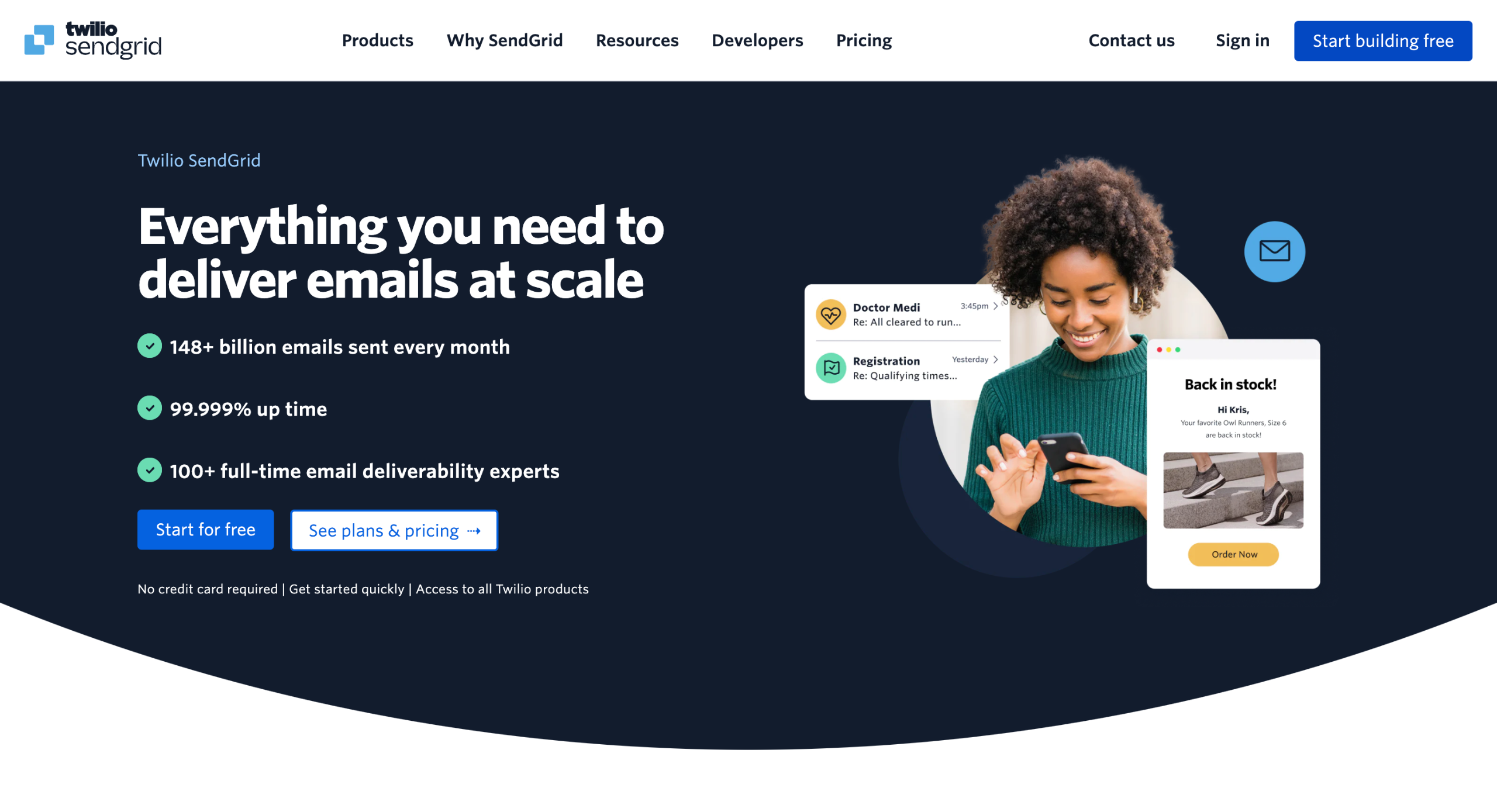 How to setup sendgrid