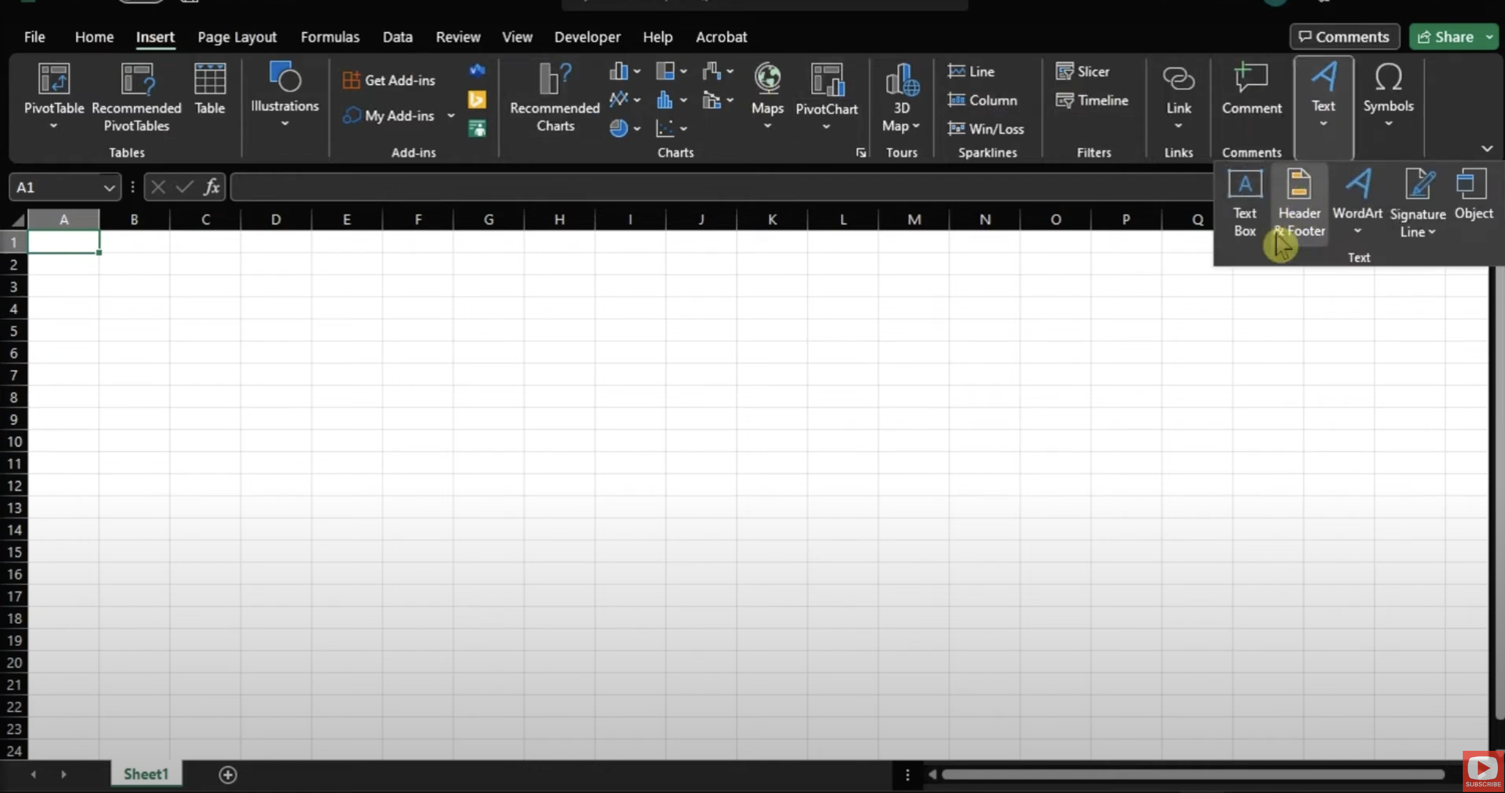 How to Add a Footer in Microsoft Excel